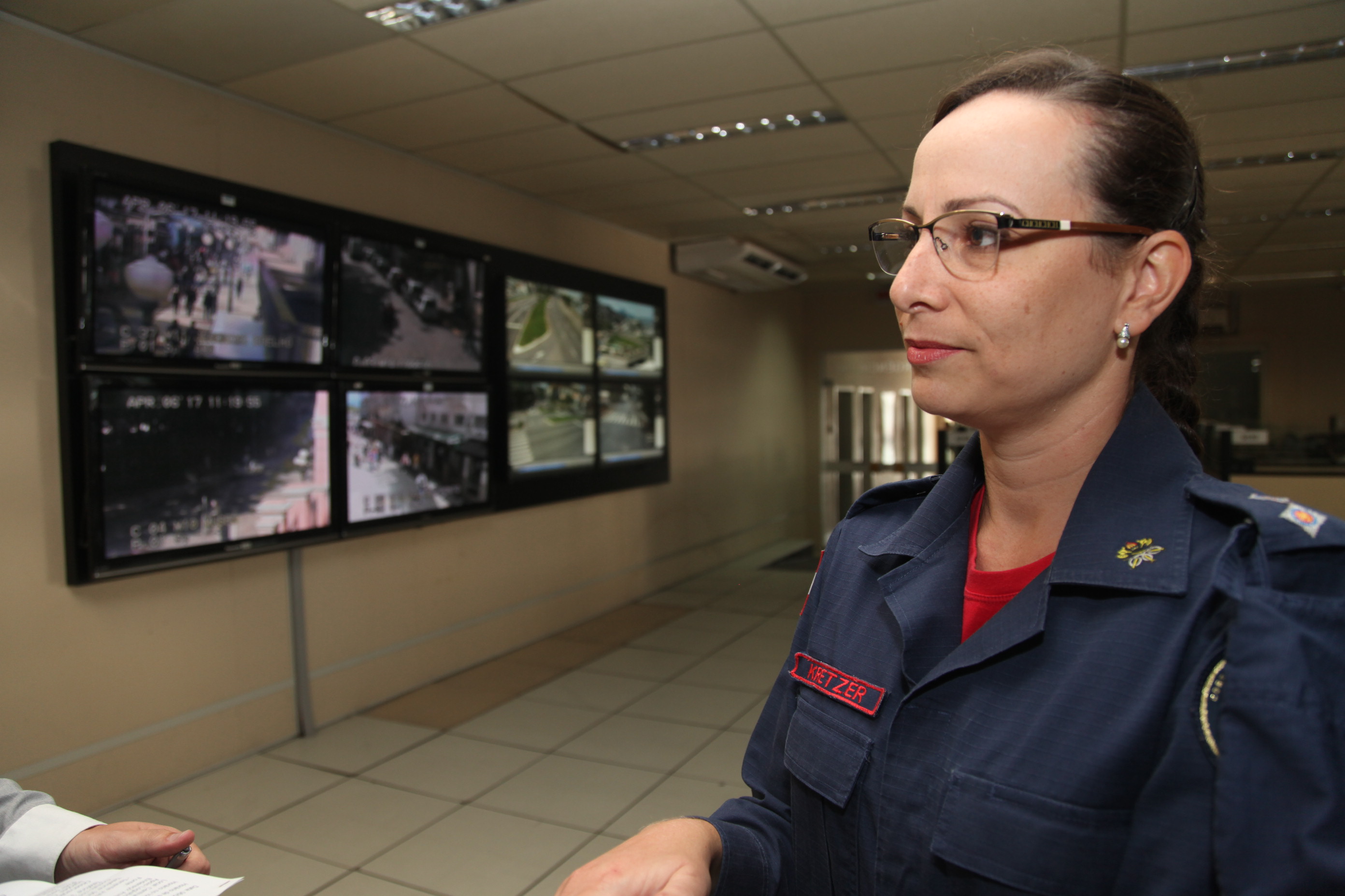 Tenente Juliana Kretzer.