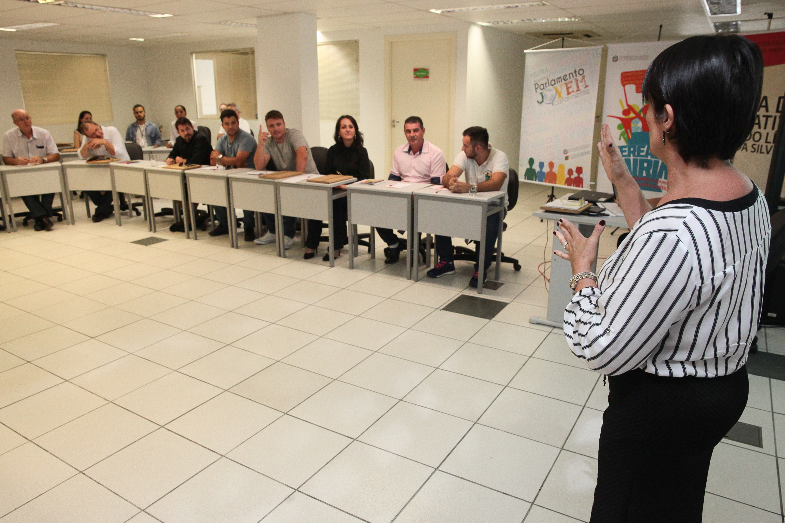 Escola do Legislativo promove encontro com representantes das Câmaras Legislativas. Lea Medeiros.