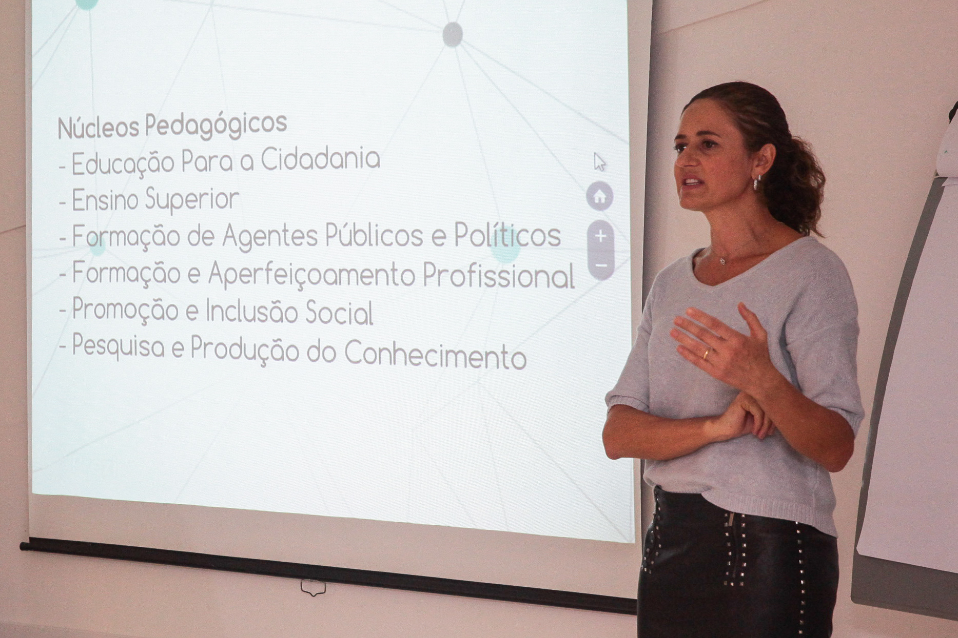 Marlene Fengler, coordenadora da Escola do Legislativo.