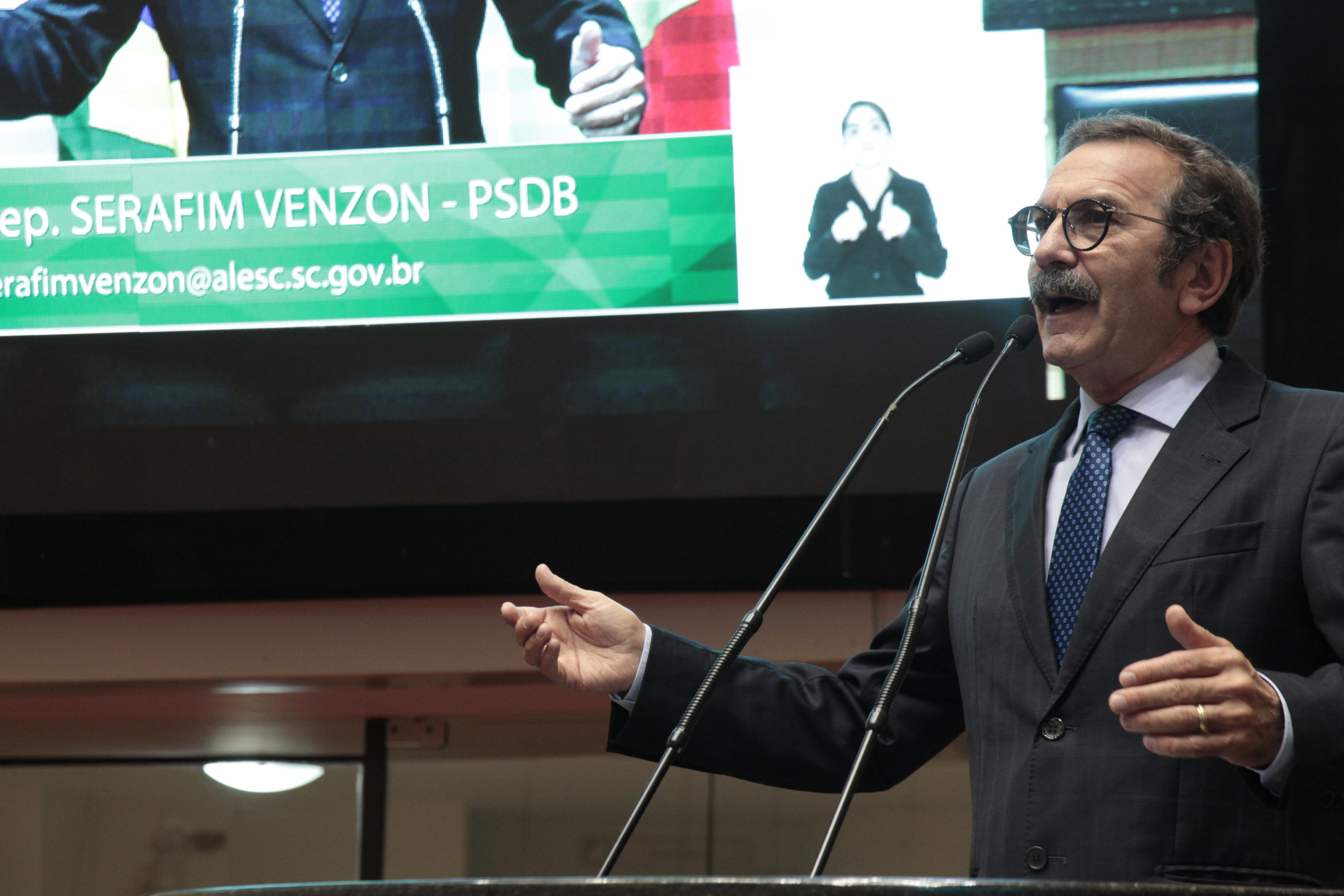 Sessão Ordinária. Deputado Serafim Venzon (PSDB)