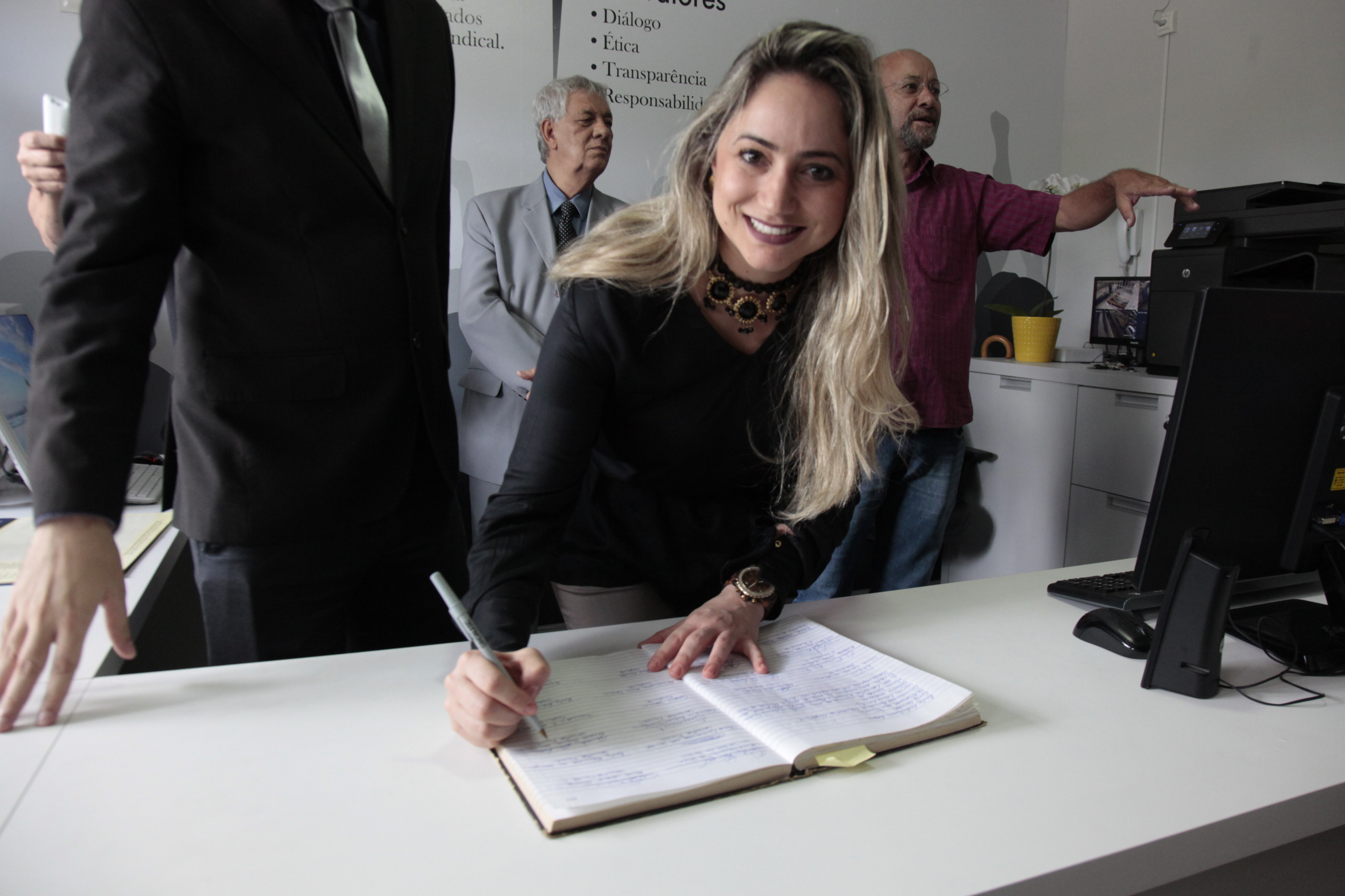 Posse da Nova Diretoria do Sindalesc.