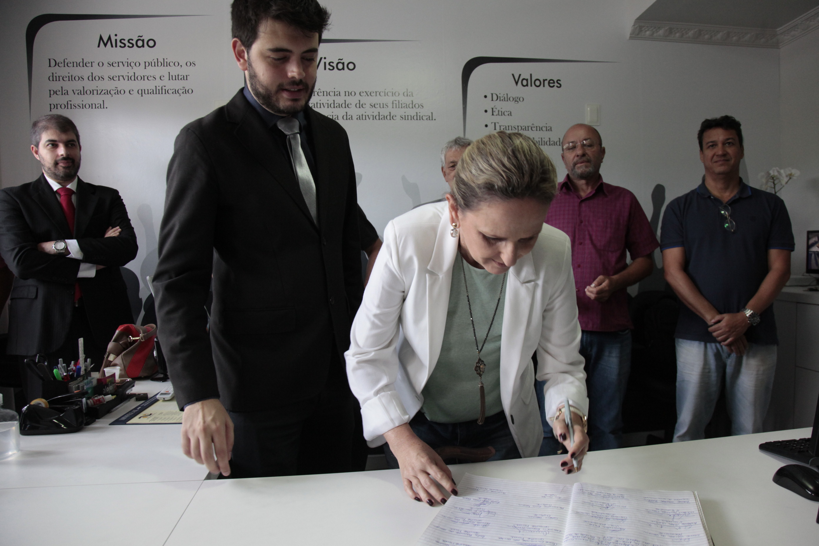 Posse da Nova Diretoria do Sindalesc.