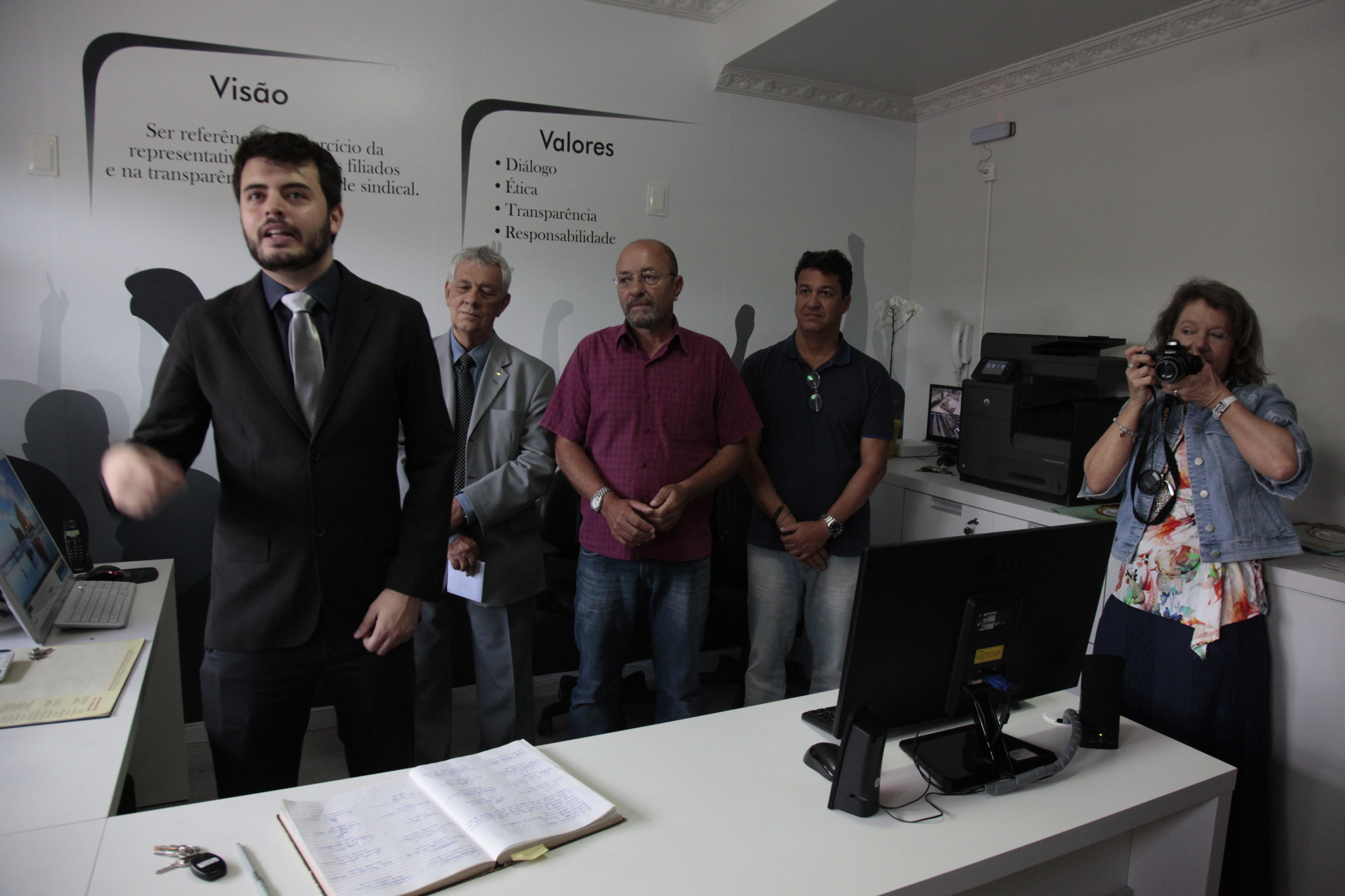 Posse da Nova Diretoria do Sindalesc.