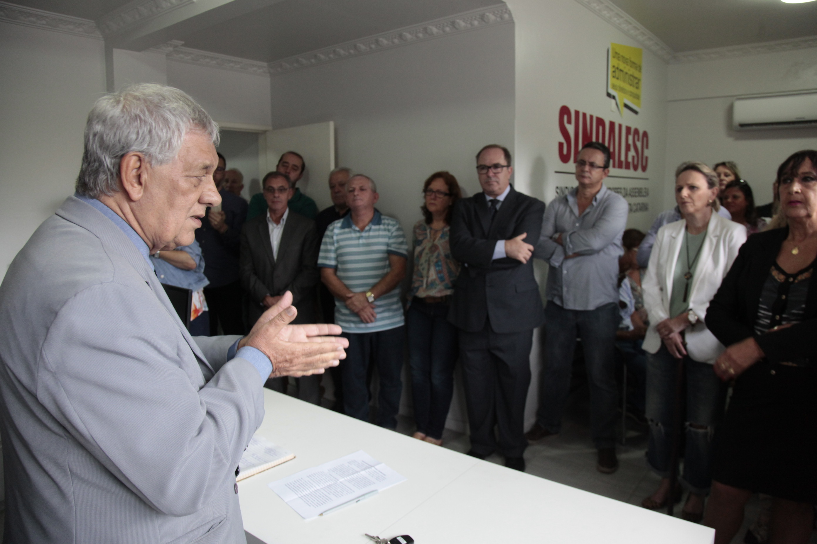 Posse da Nova Diretoria do Sindalesc.