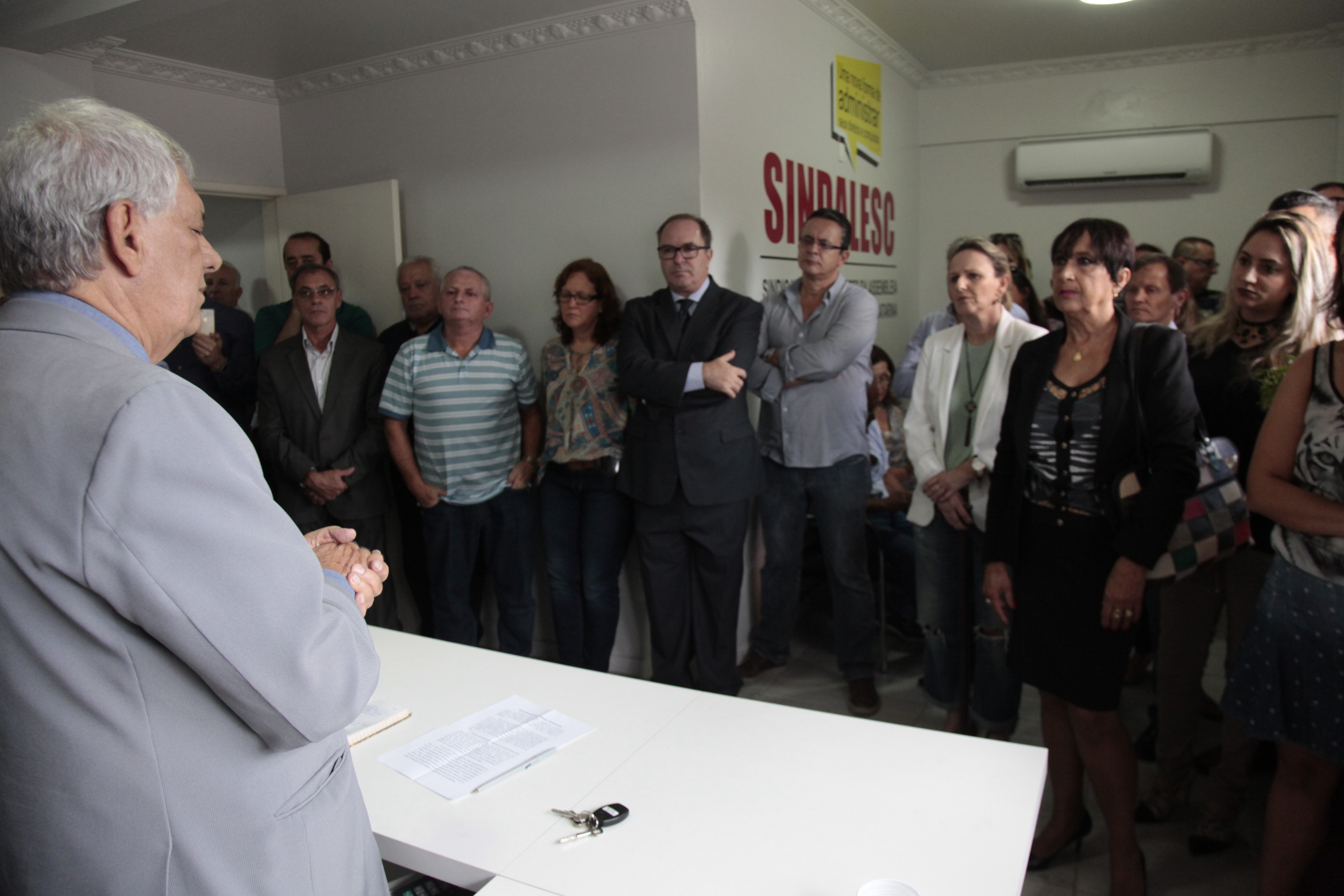 Posse da Nova Diretoria do Sindalesc.