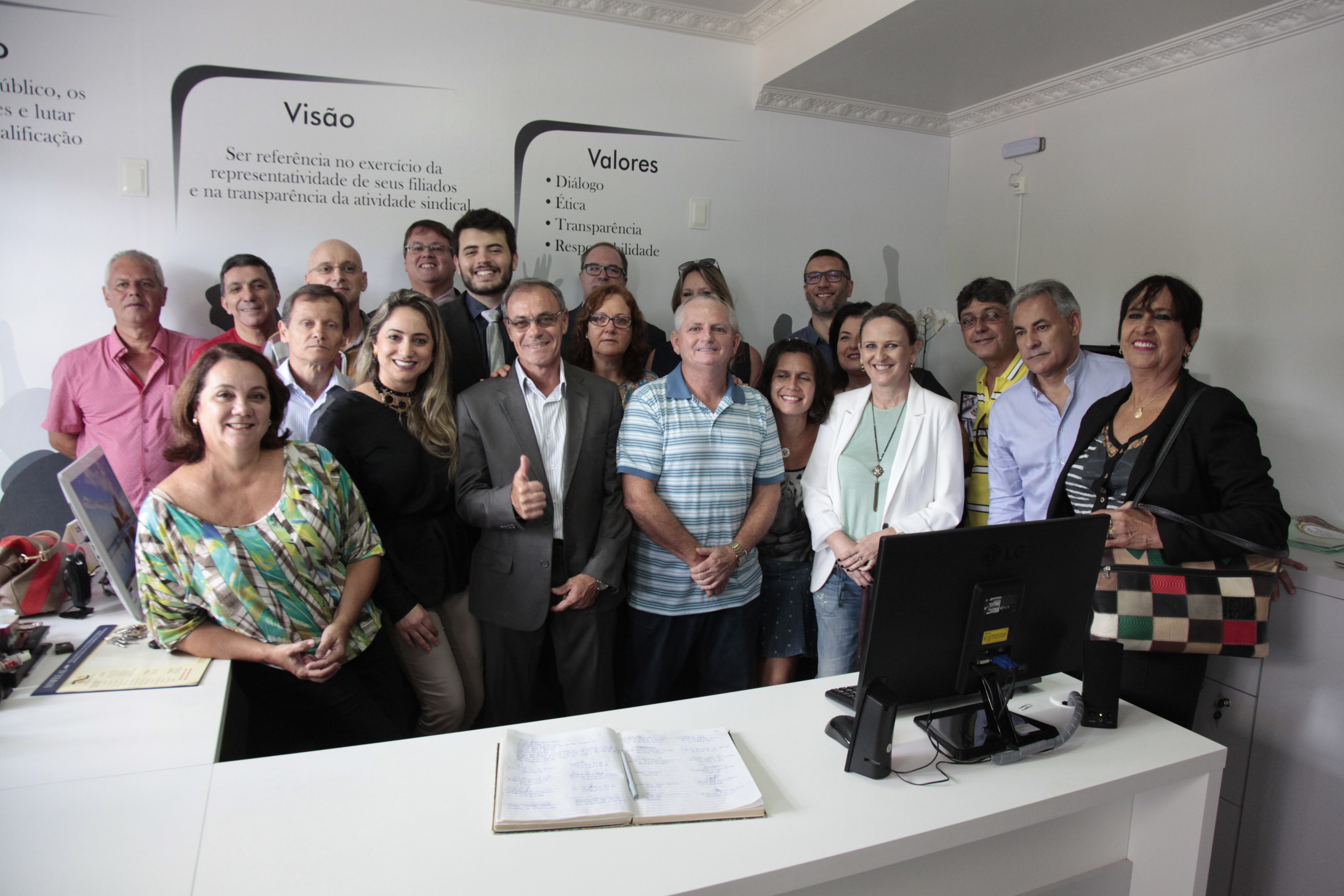 Posse da Nova Diretoria do Sindalesc.