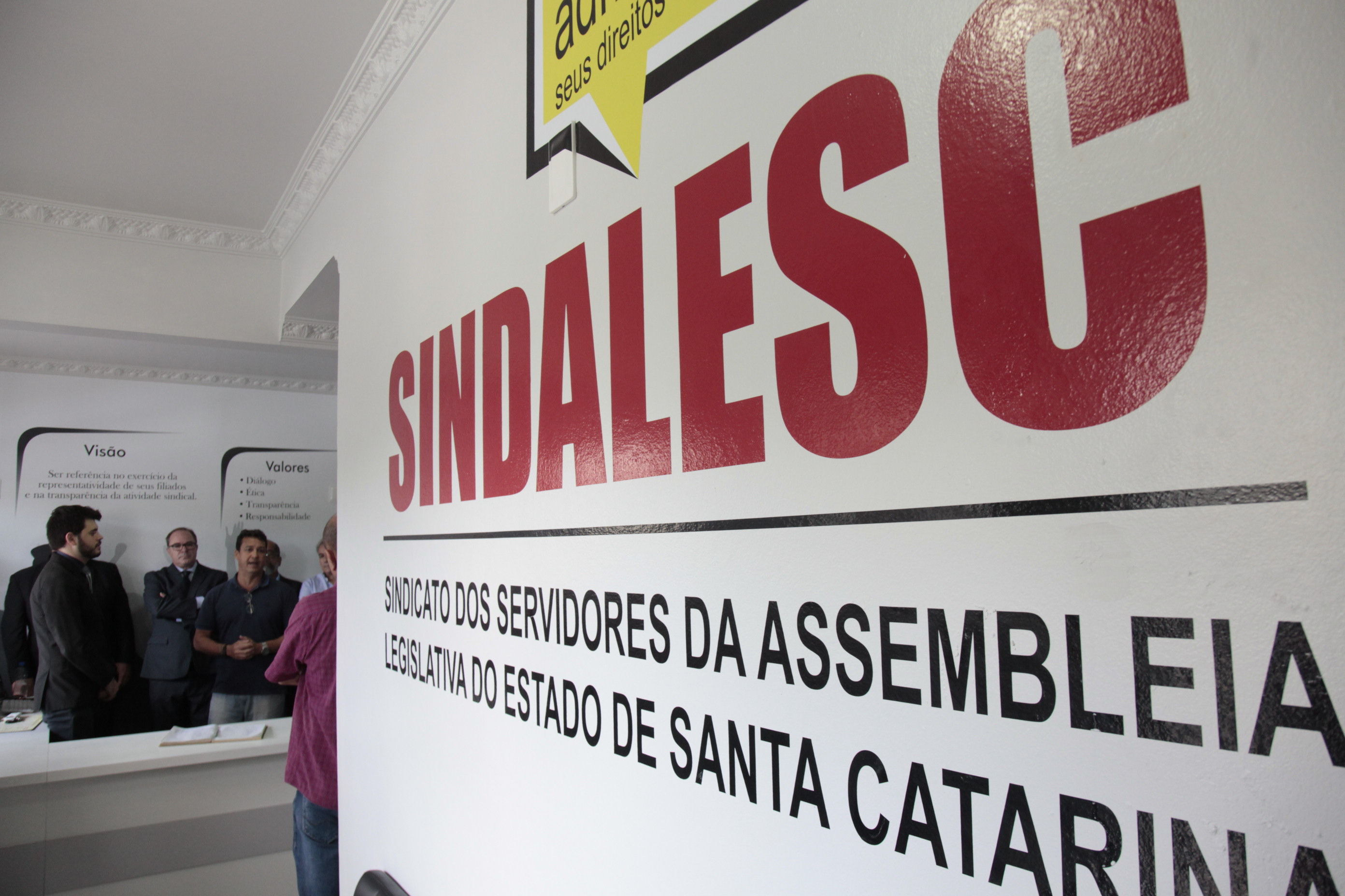 Posse da Nova Diretoria do Sindalesc.