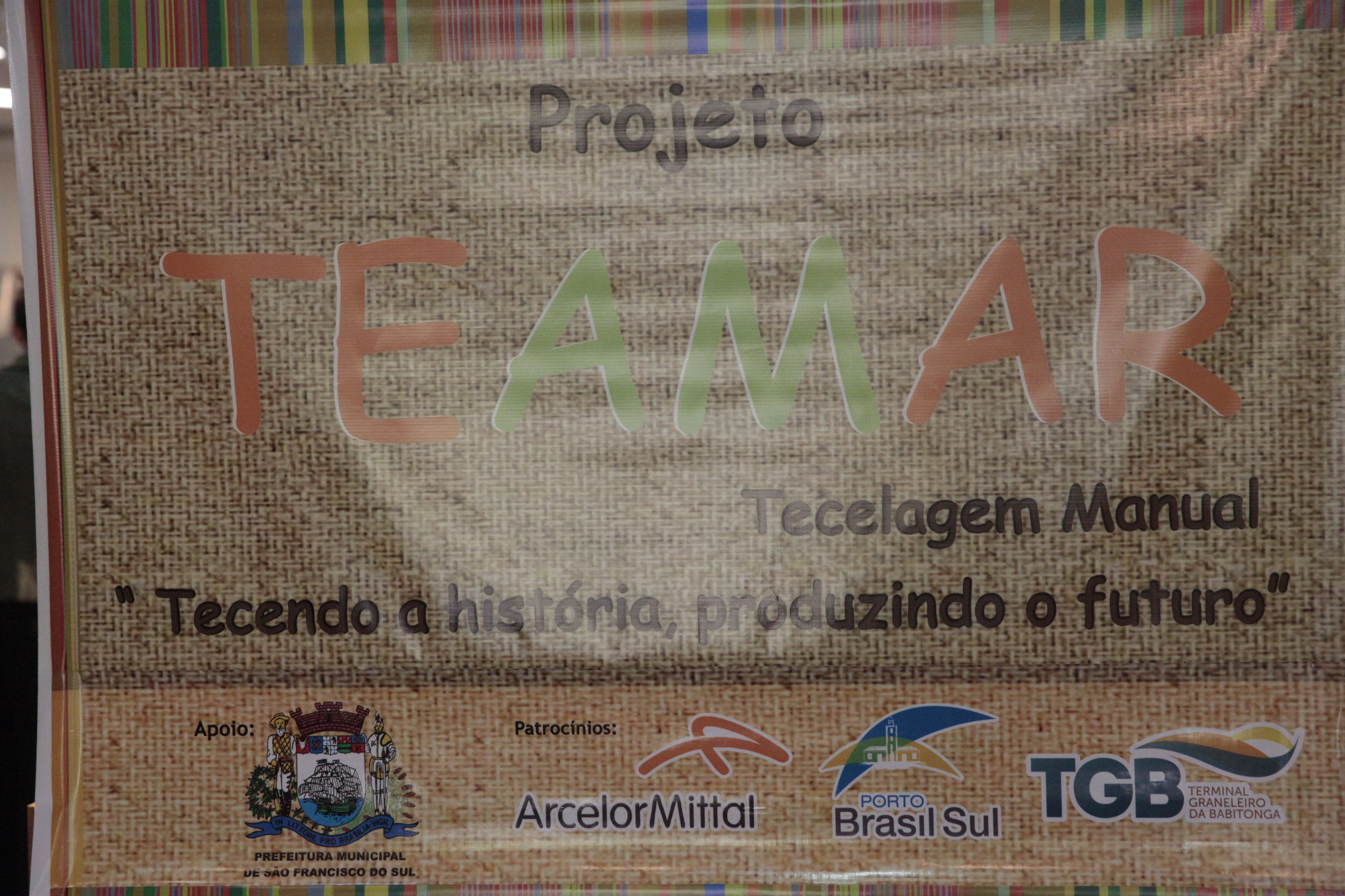 Exposição Projeto Social TEAMAR de São Francisco do Sul
