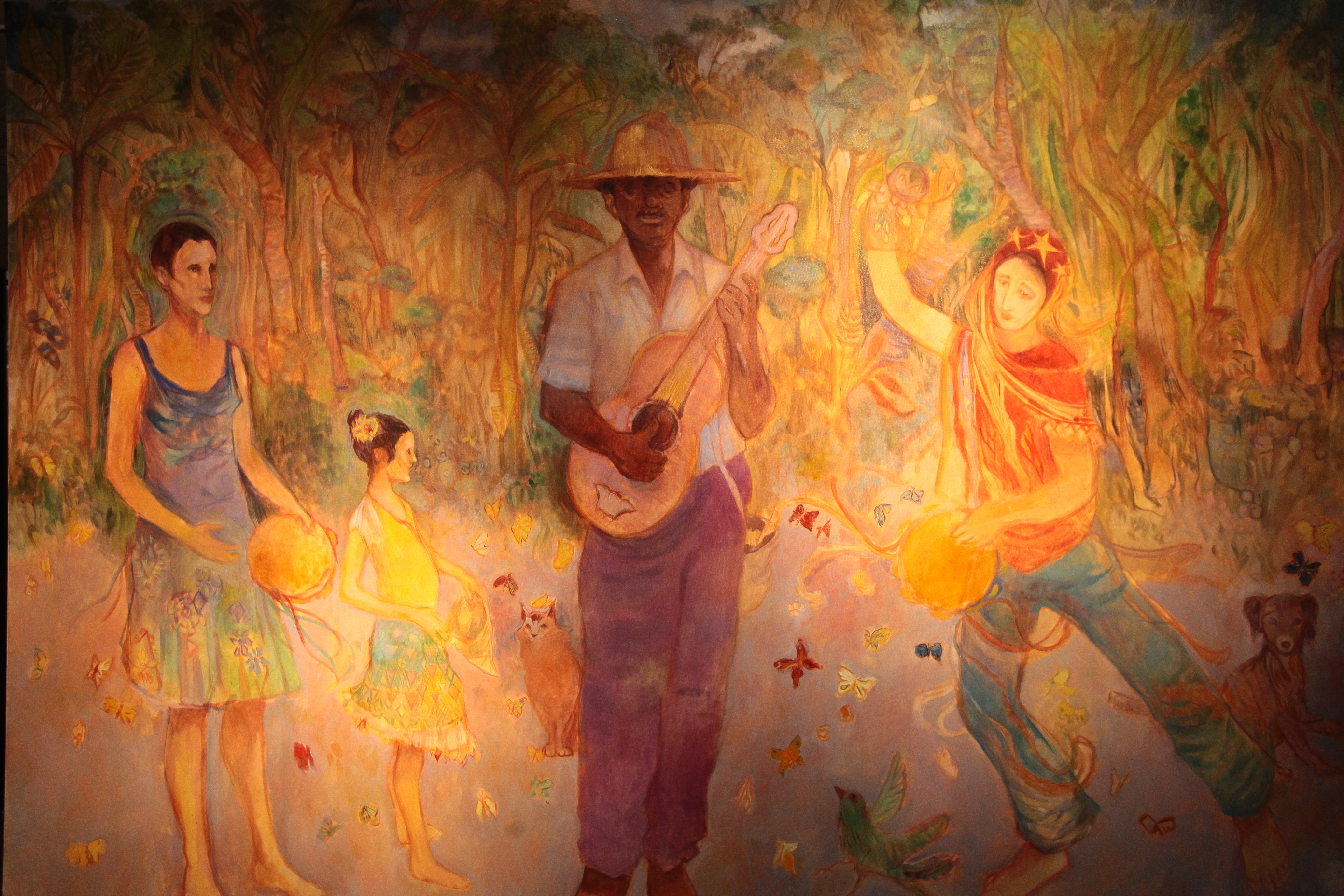Abertura da exposição 