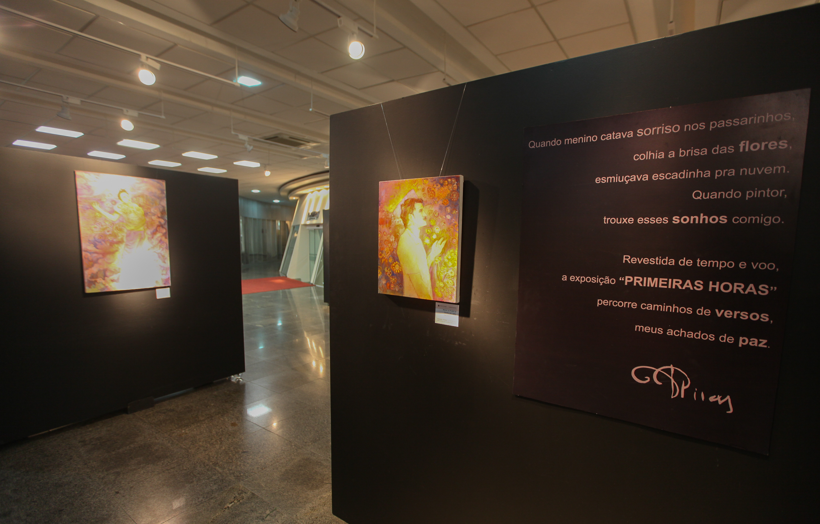 Abertura da exposição 