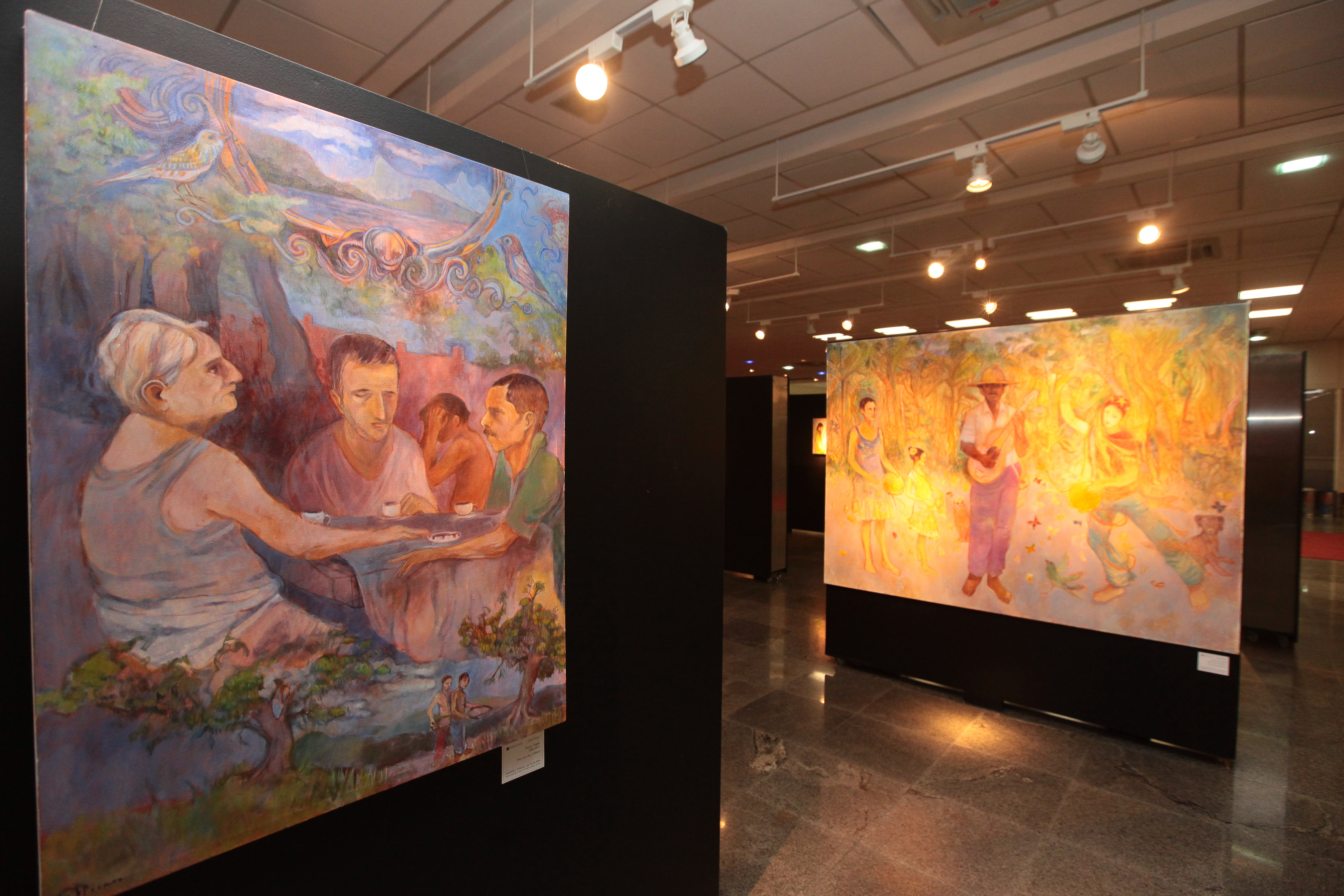 Abertura da exposição 