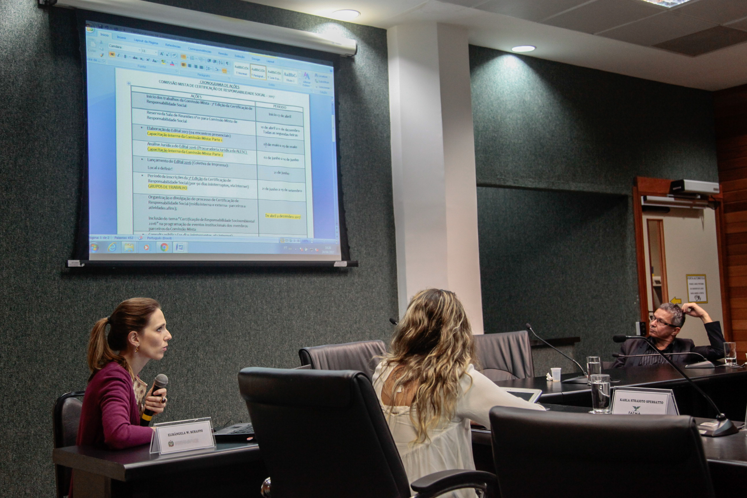 Reunião da Comissão Mista de Certificação de Responsabilidade Social