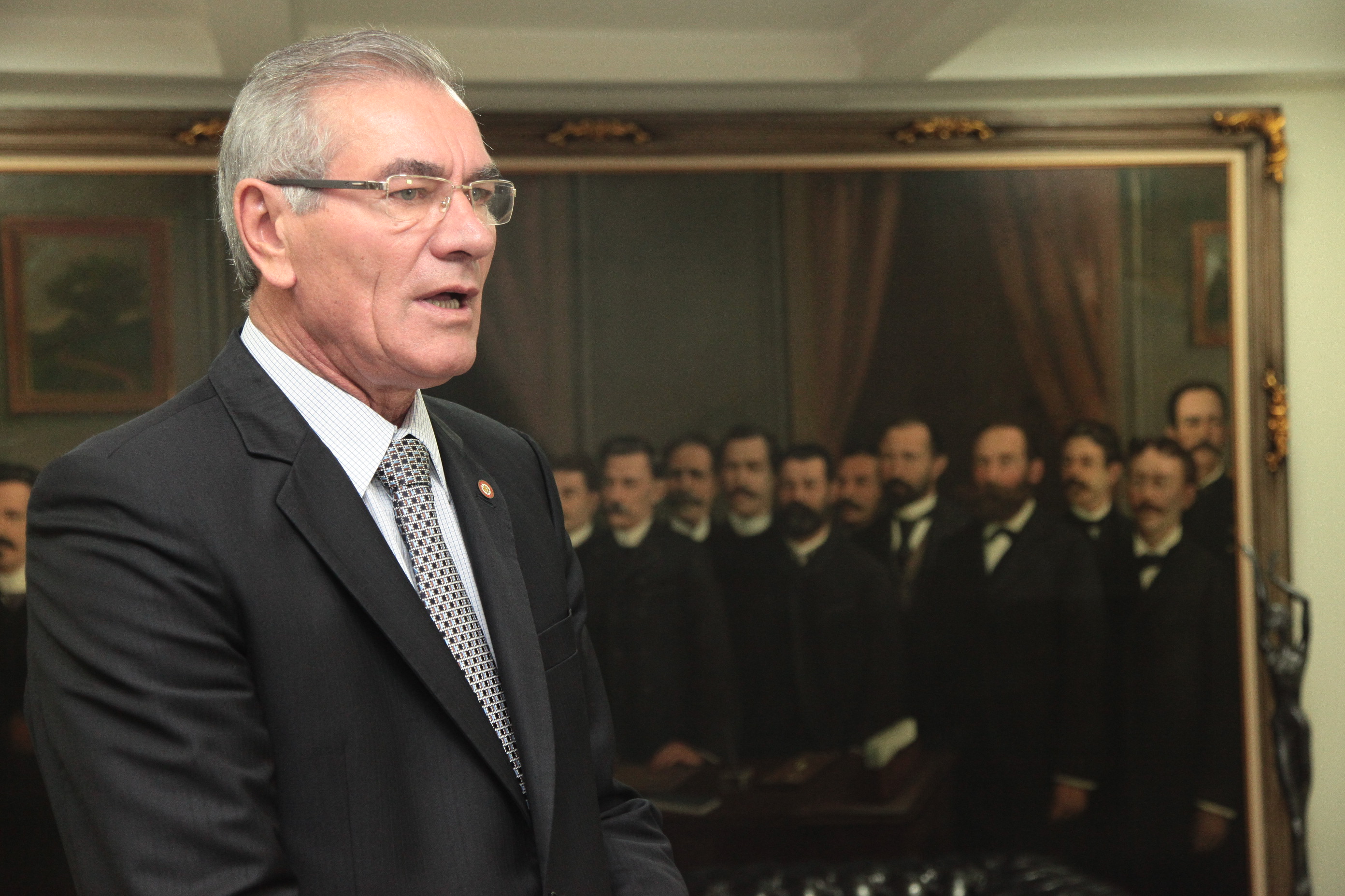 Presidente da Alesc Deputado Silvio Dreveck Fala sobre o Novo Prédio da Escola do Legislativo.