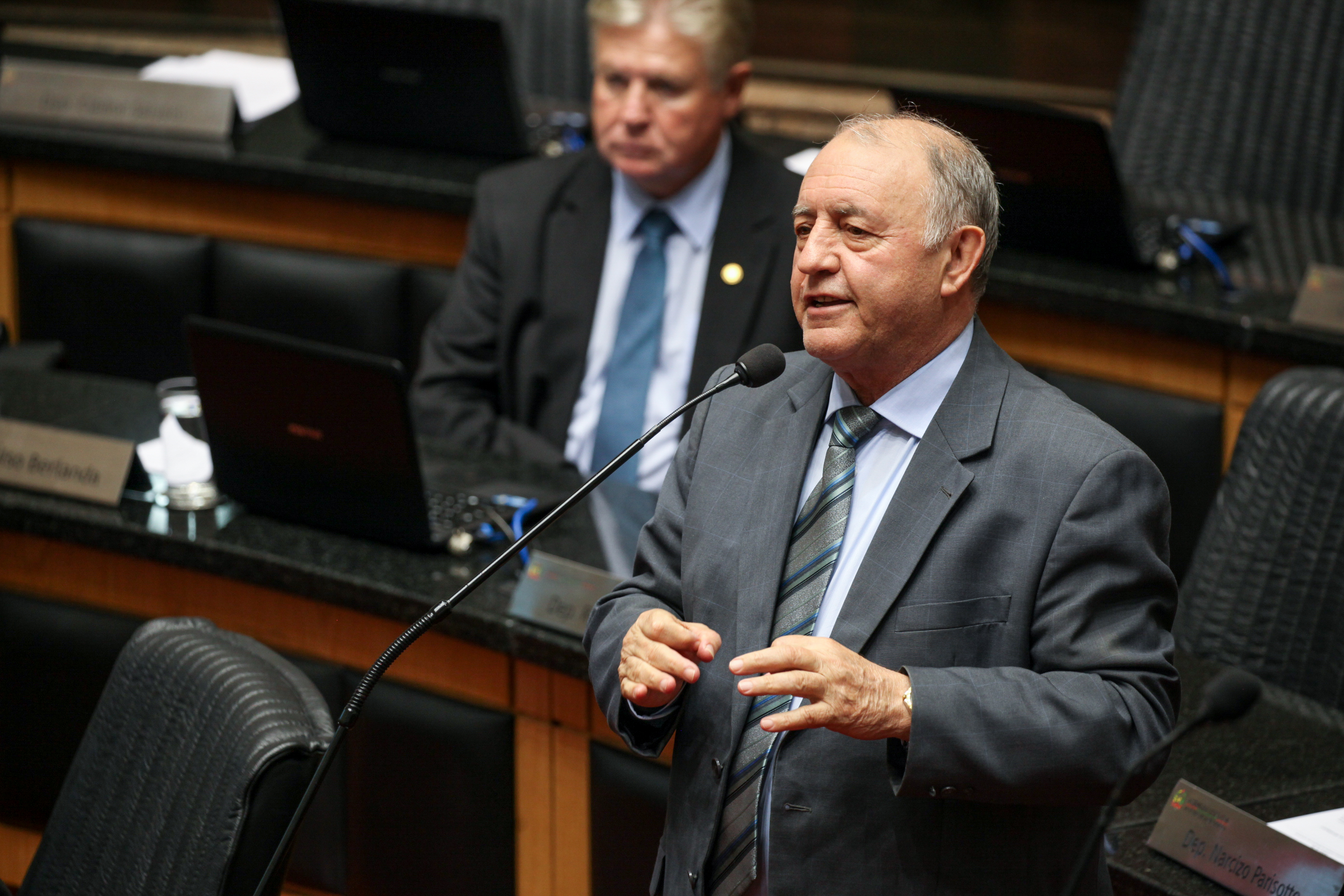 Sessão Ordinária. Deputado Natalino Lazare (PR). Foto: Karina Ferreira