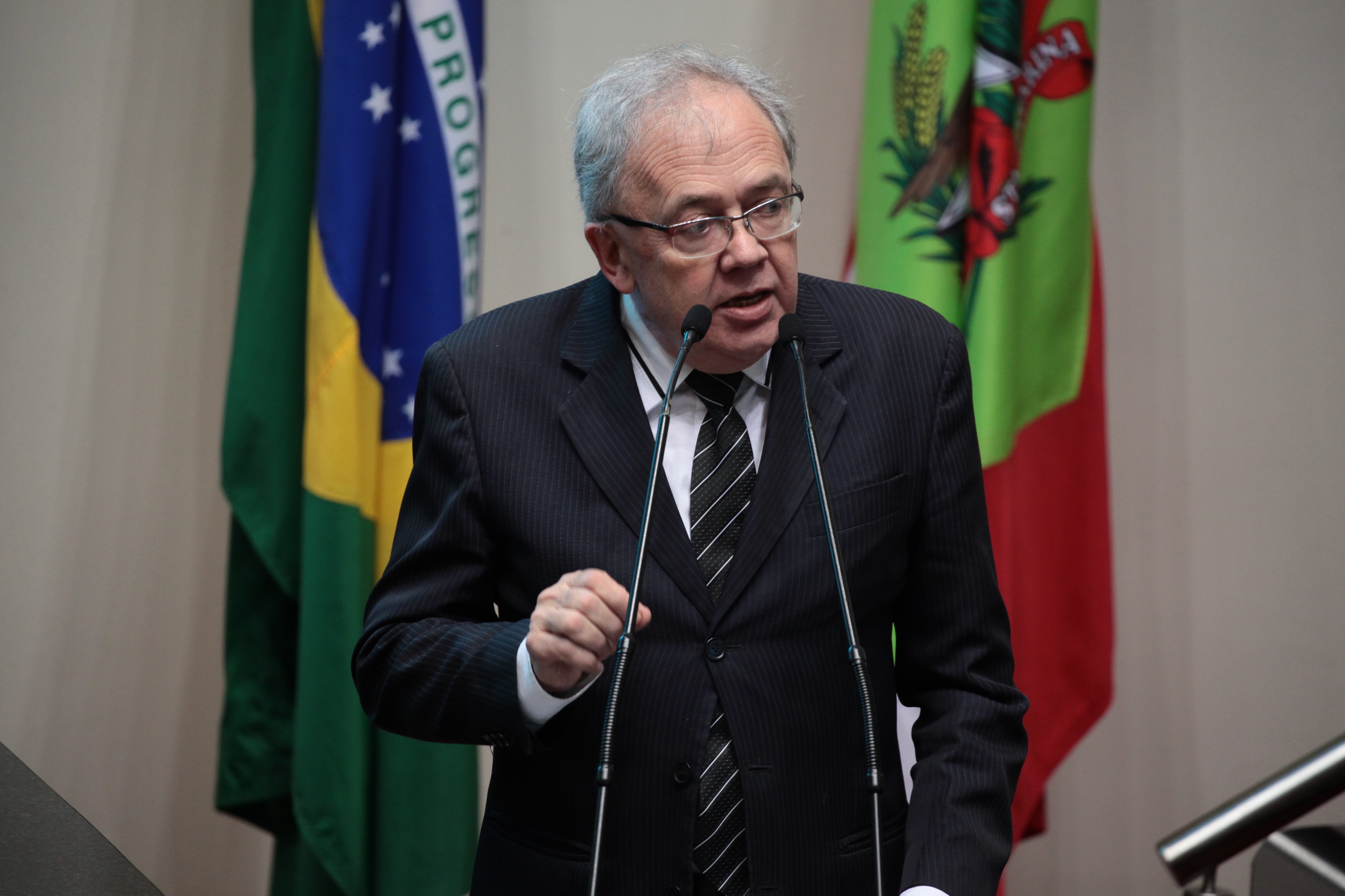 Sessão Ordinária. Deputado Fernando Coruja (PMDB). Foto: Miriam Zomer