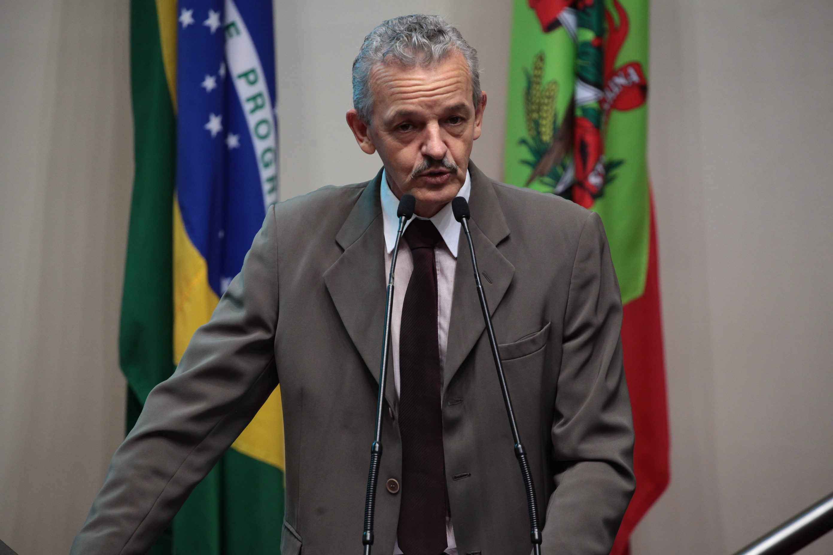 Sessão Ordinária. Deputado Dirceu Dresch (PT). Foto: Miriam Zomer