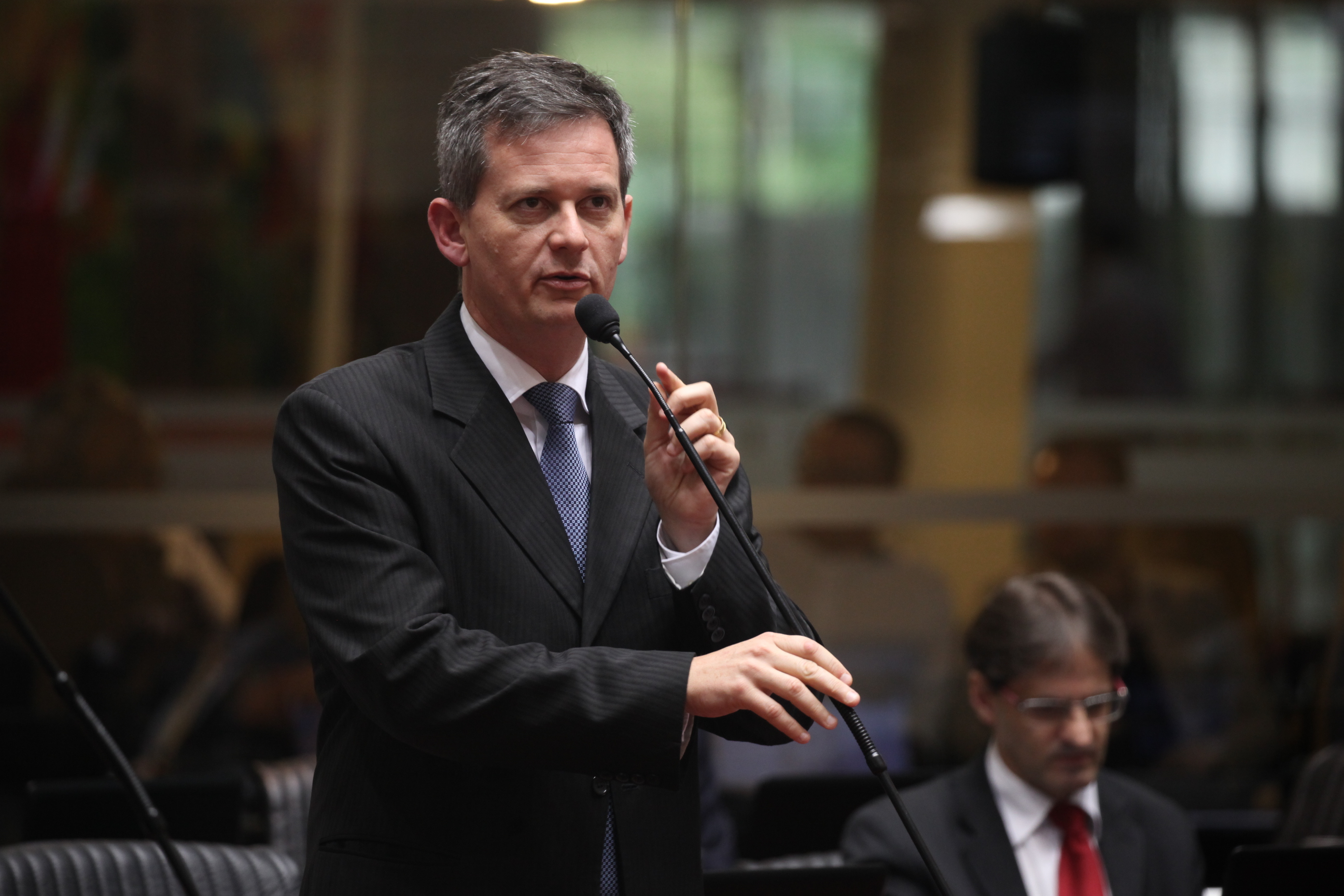 Sessão Ordinária. Deputado Jean Kuhlmann (PSD) - Foto: Miriam Zomer