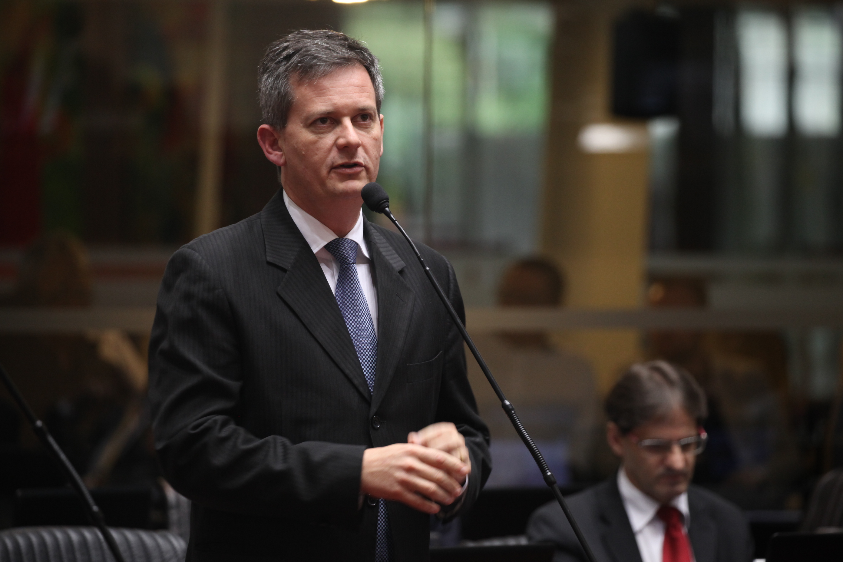 Sessão Ordinária. Deputado Jean Kuhlmann (PSD) - Foto: Miriam Zomer