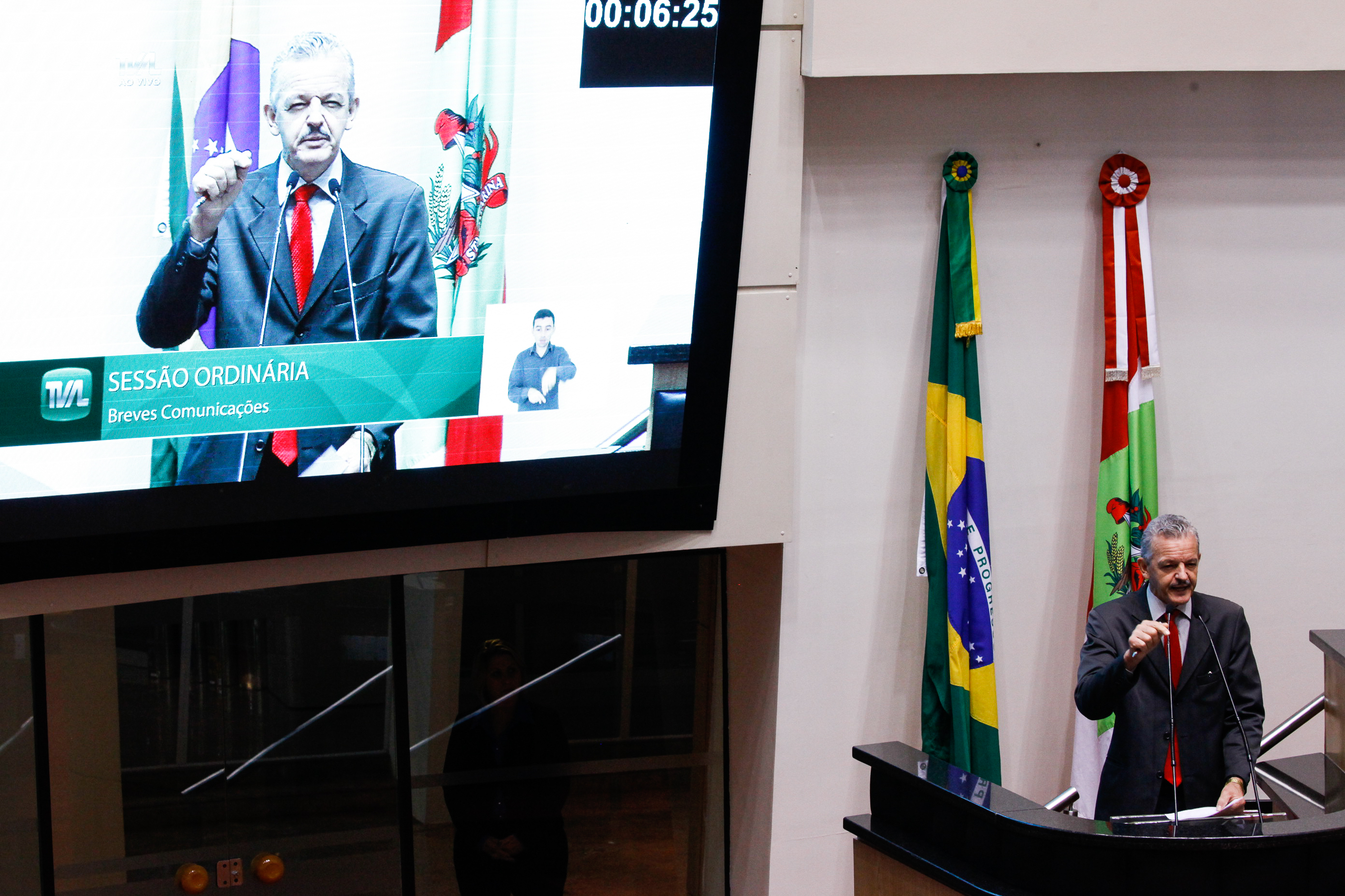 Deputado Dirceu Dresch (PT). Sessão Ordinária.