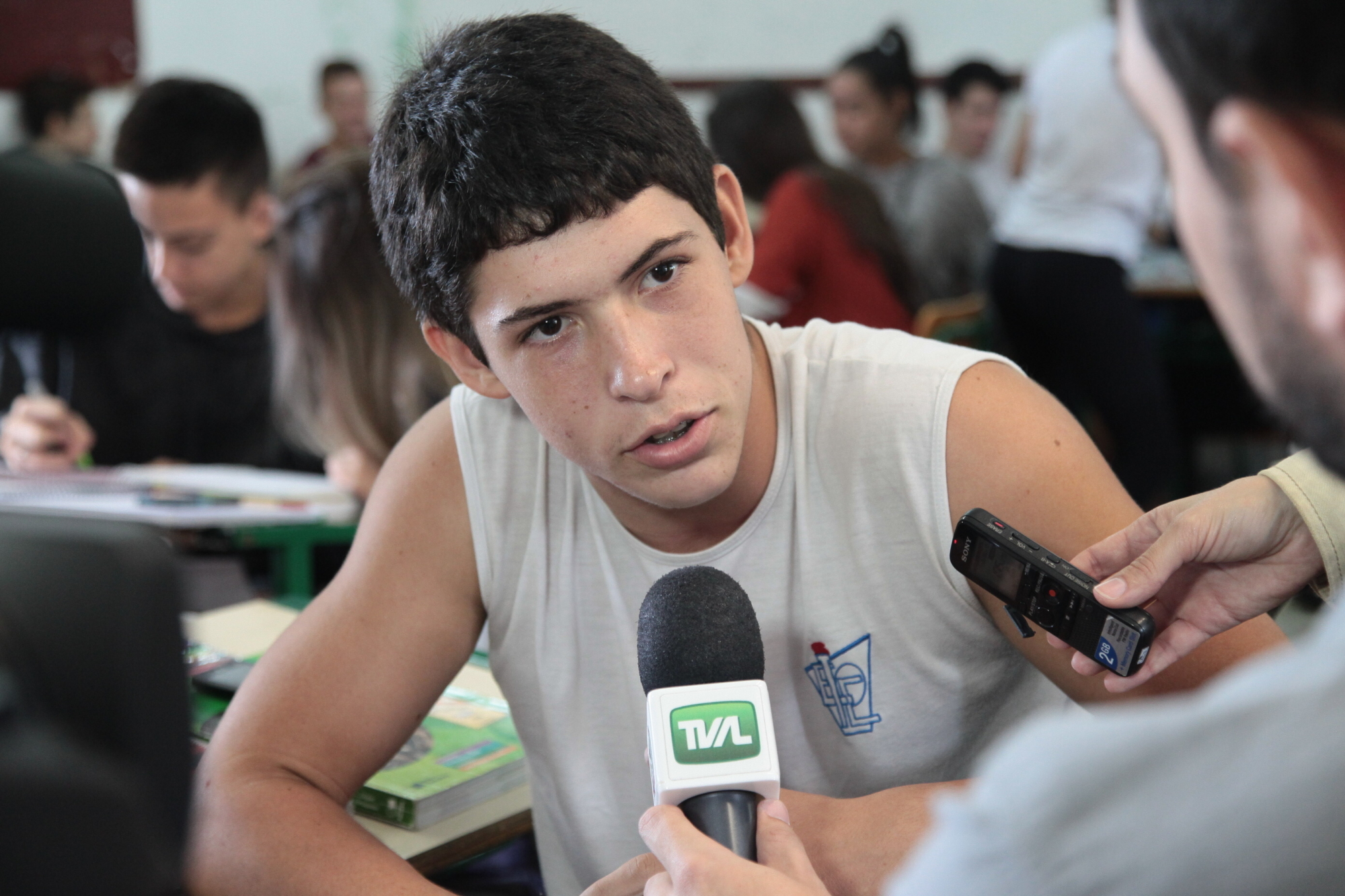 Estudante Miguel Borba