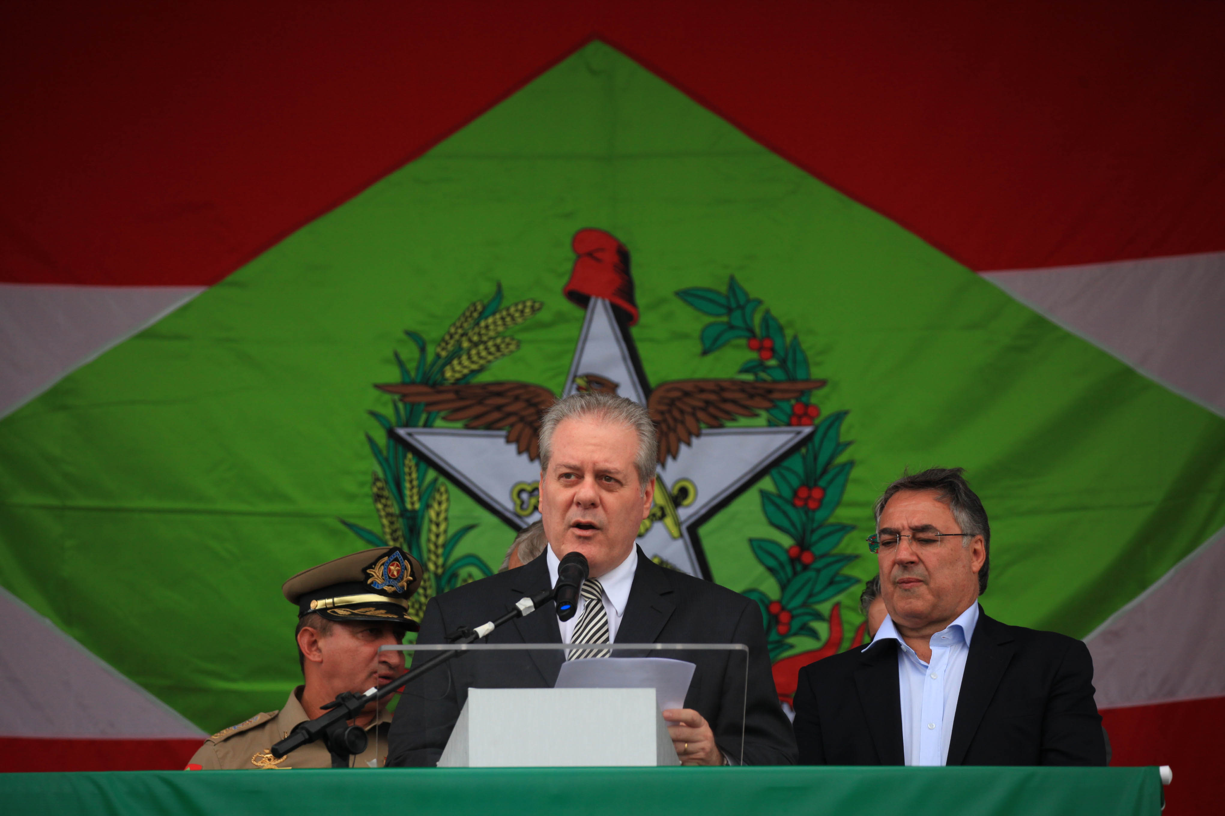 Aula Inaugural de novos Policiais Militares.