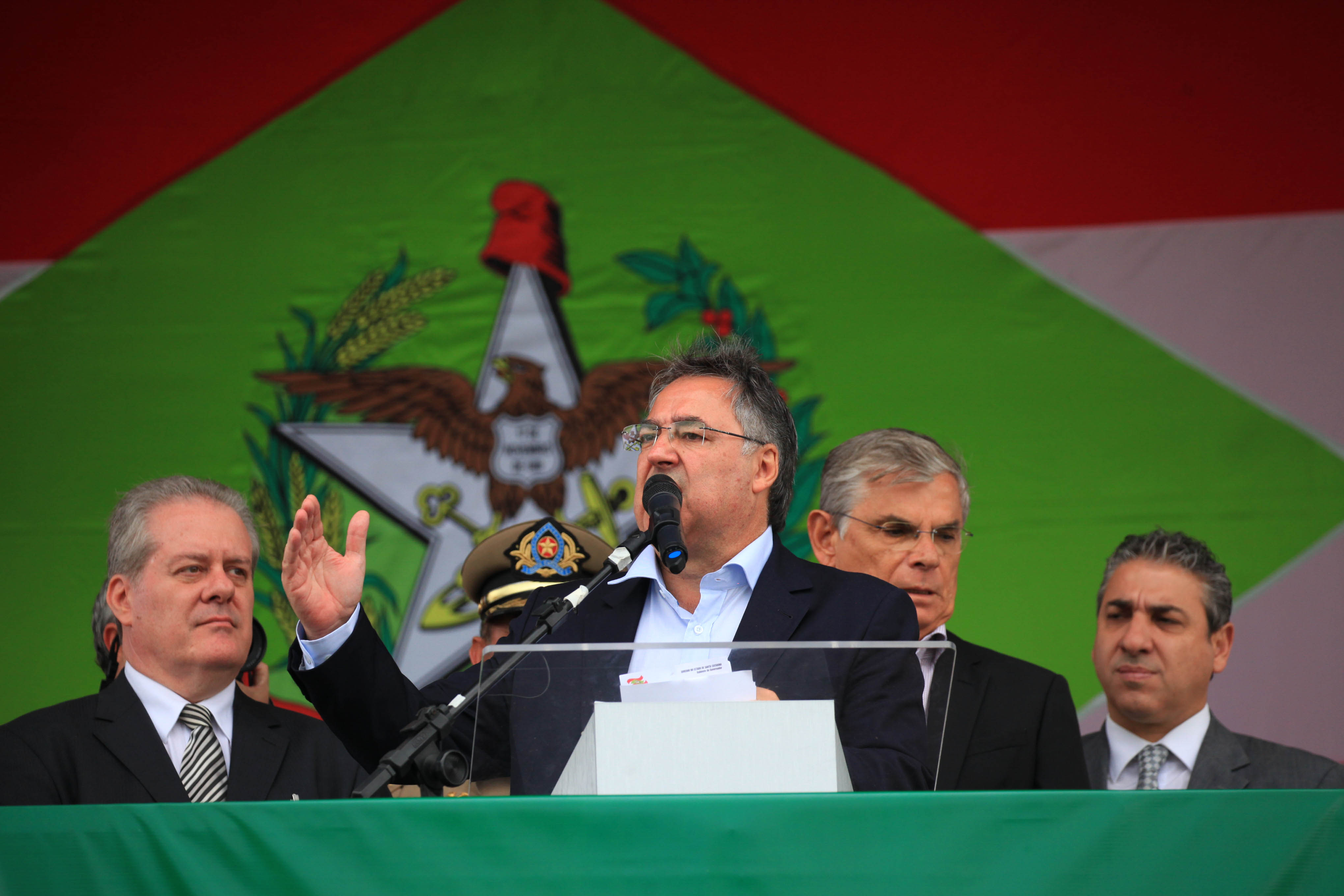 Aula Inaugural de novos Policiais Militares.