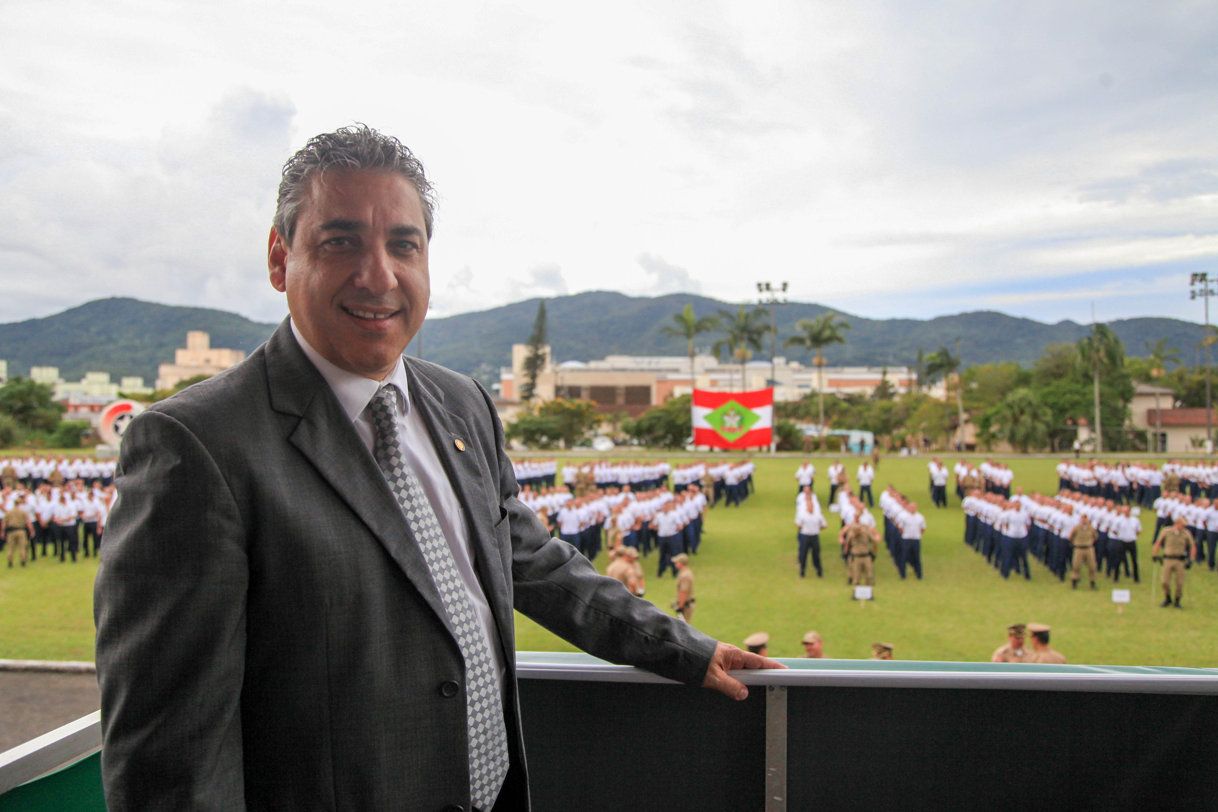 Aula Inaugural de novos Policiais Militares. Deputado Mario Marcondes (PSDB).