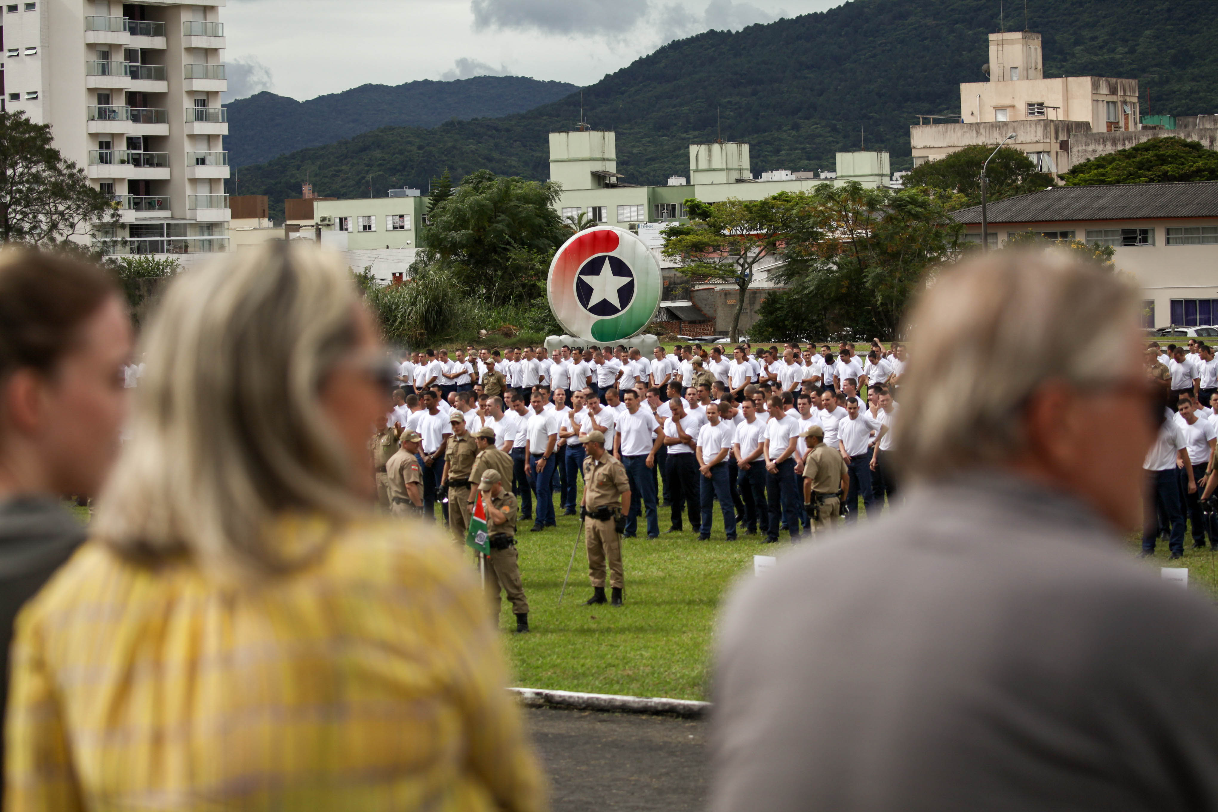 Aula Inaugural de novos Policiais Militares.