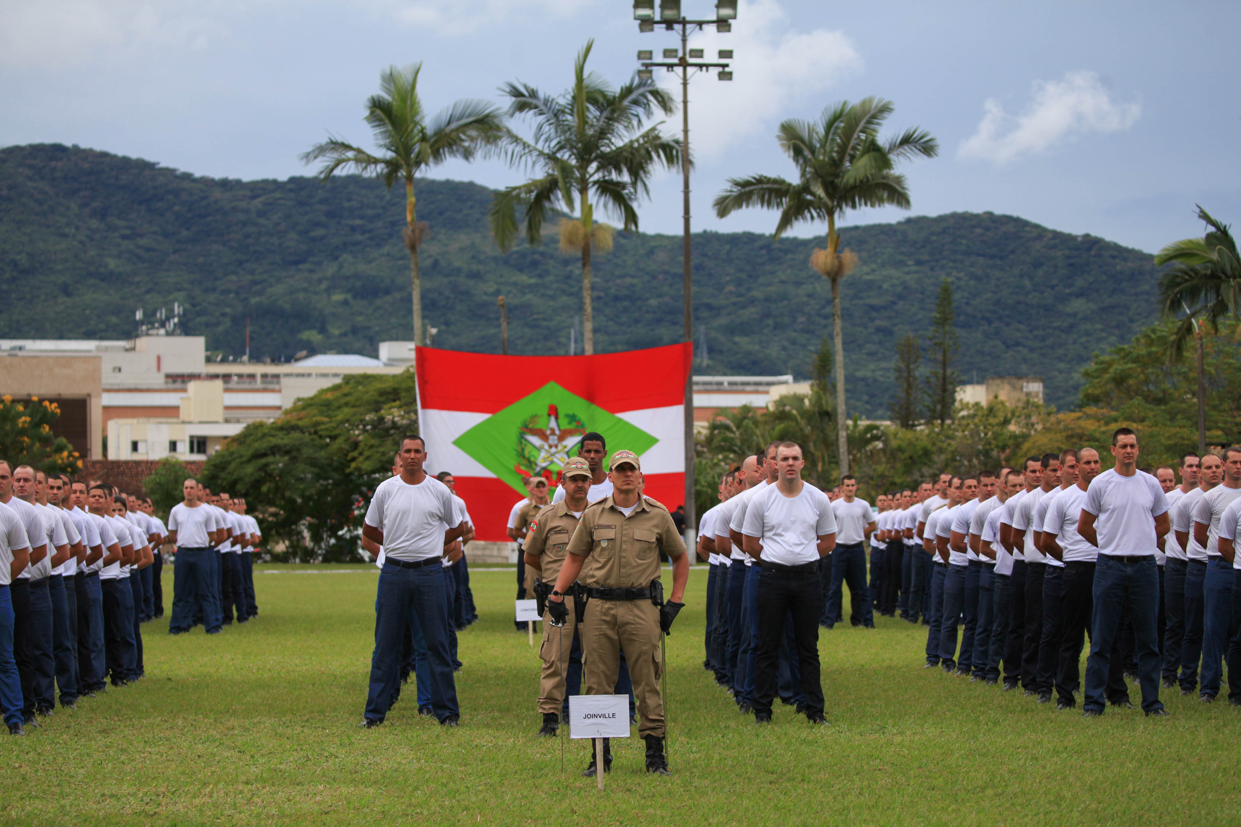 Aula Inaugural de novos Policiais Militares
