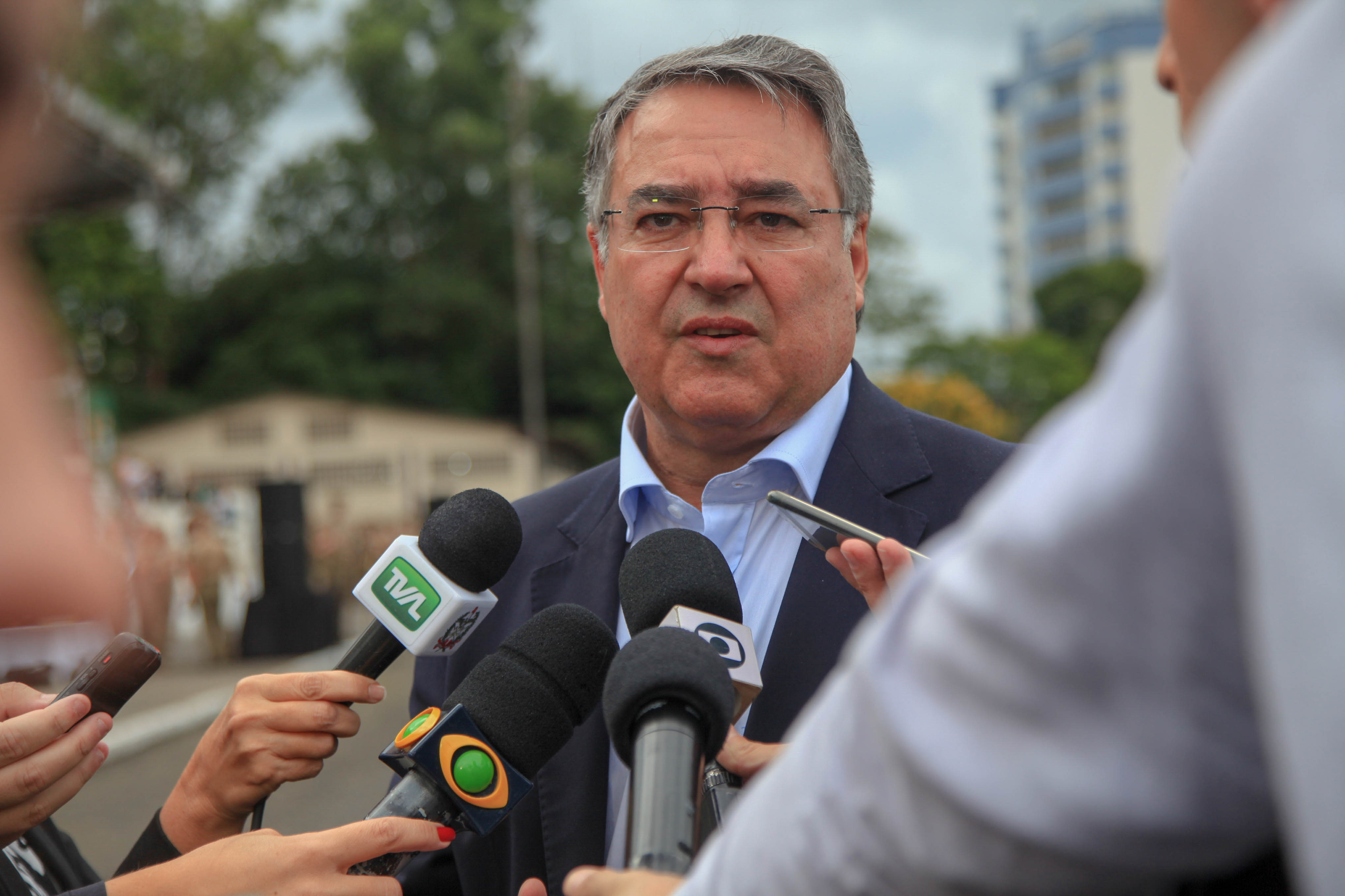 Aula Inaugural de novos Policiais Militares. Governador Raimundo Colombo (PSD).
