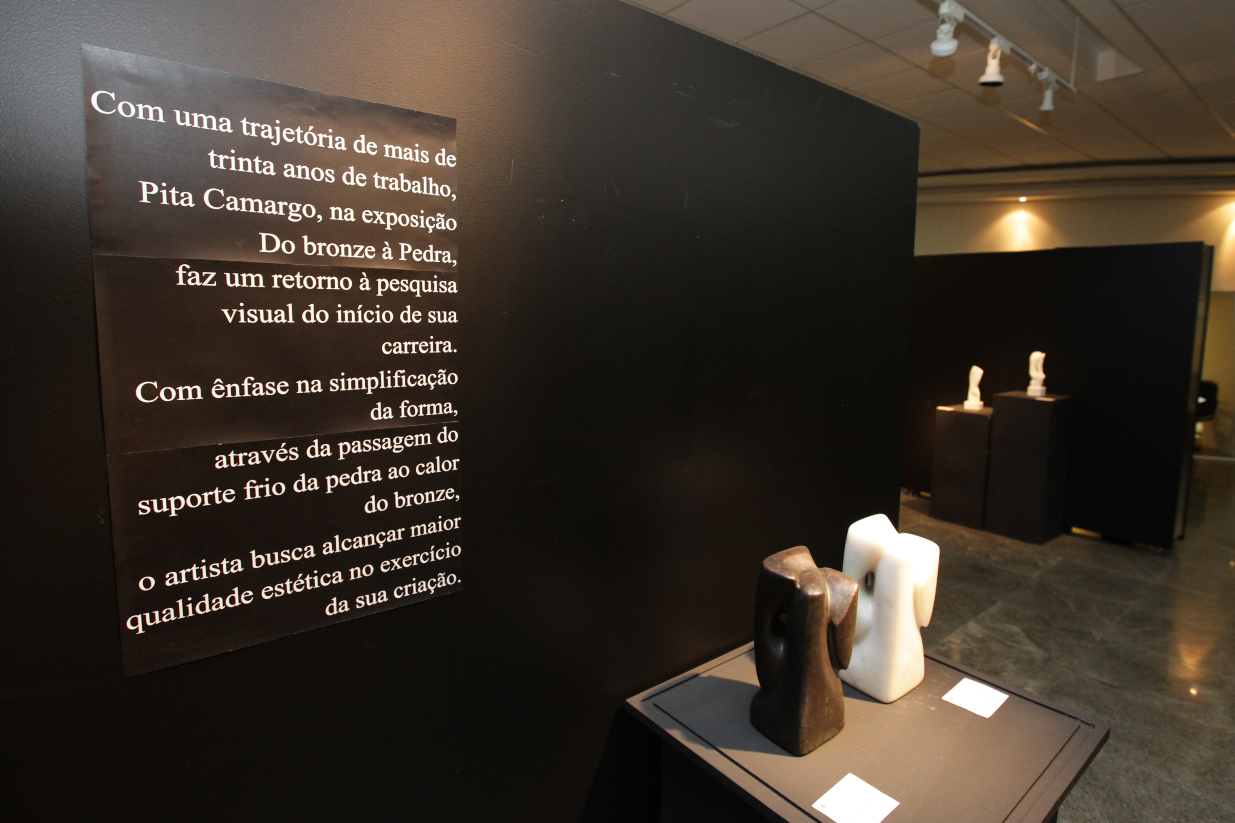 Exposição “Do Bronze à Pedra” – Pita Camargo
