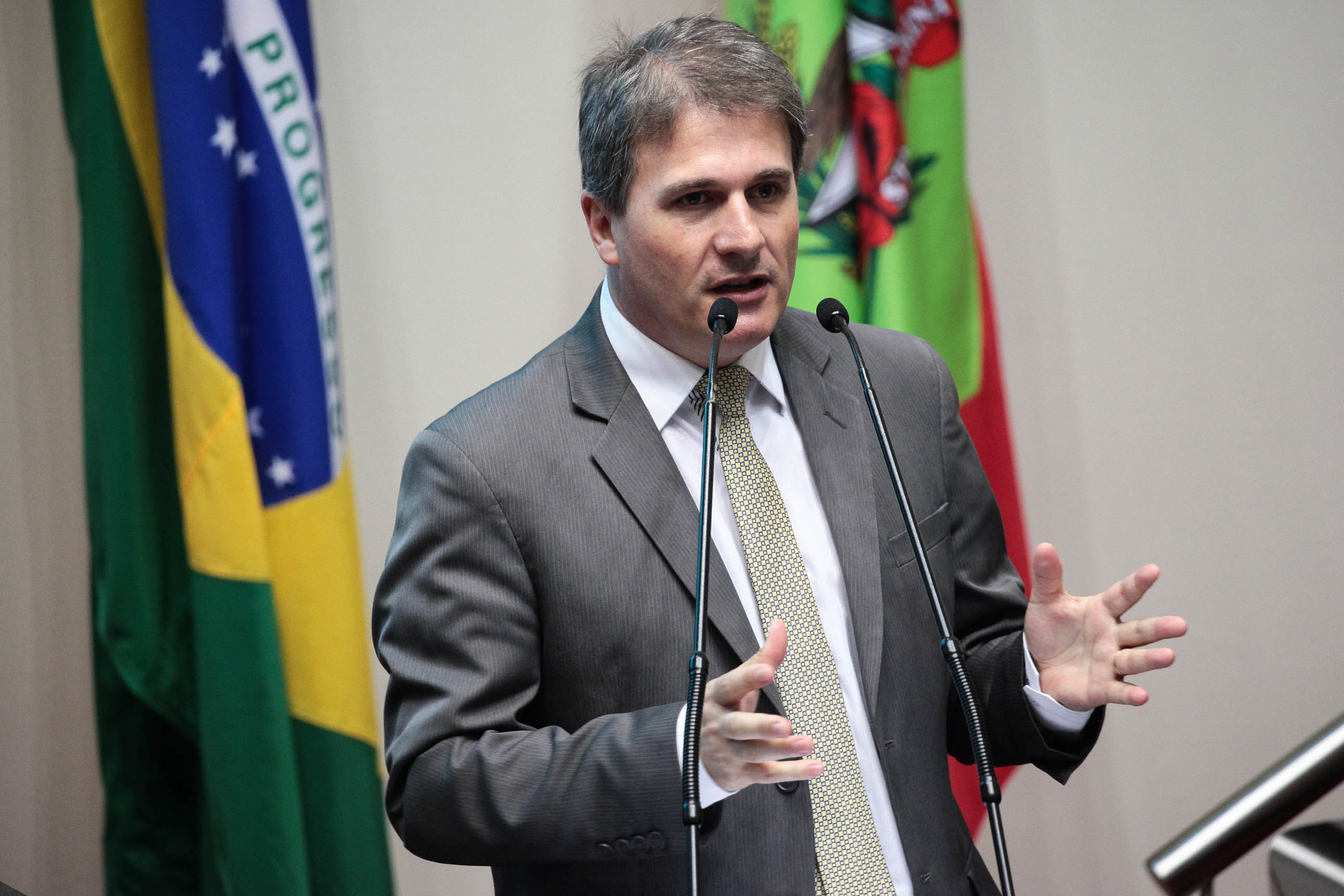 Deputado Altair Silva (PP). Sessão Ordinária. Foto: Vitor Shimomura  / Agência AL