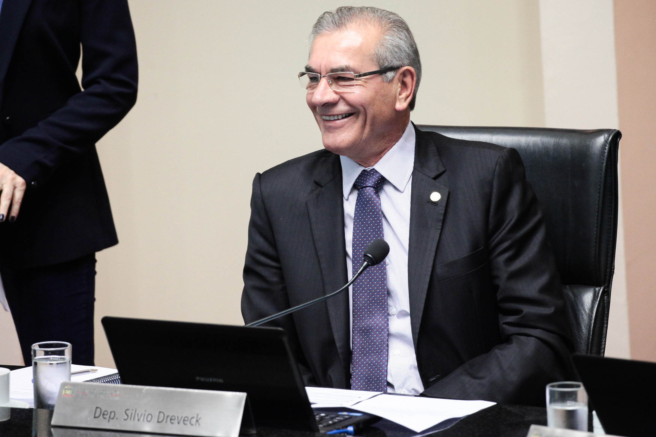 Deputado Silvio Dreveck (PP).  Sessão Ordinária. Foto: Vitor Shimomura  / Agência AL