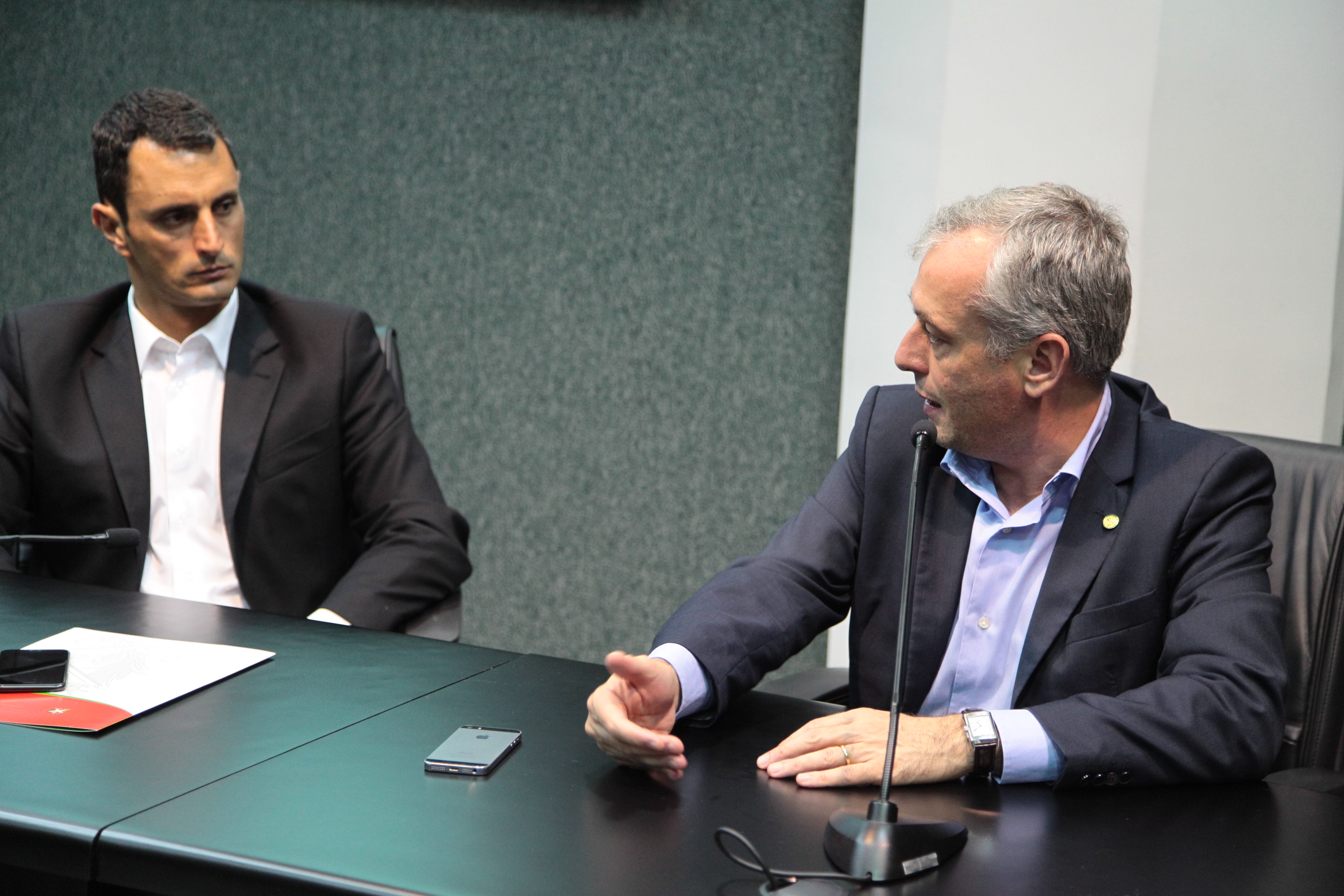 Comissão de Transporte - Reunião com coordenador da Frente Parlamentar Catarinense