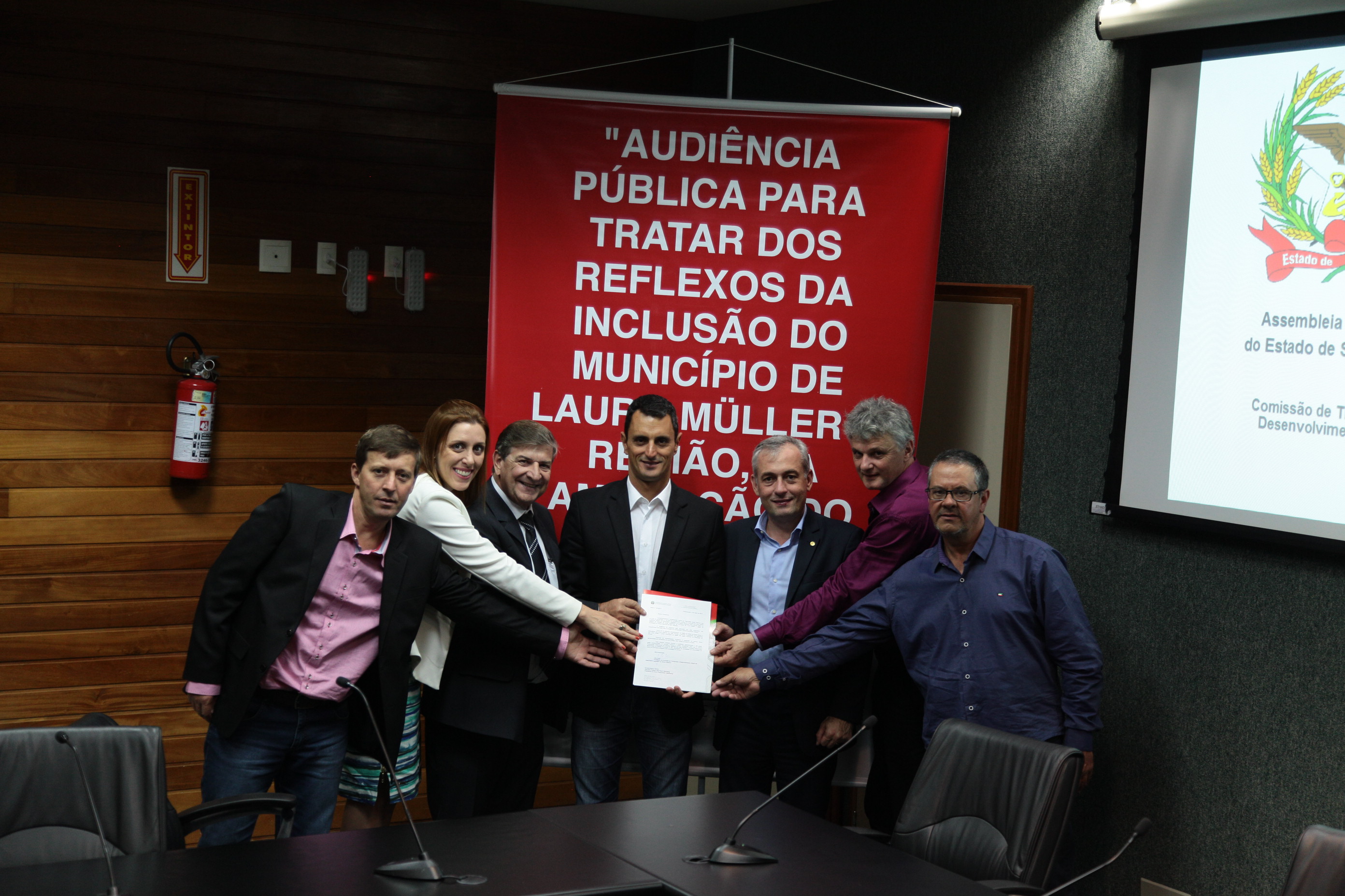 Comissão de Transporte - Reunião com coordenador da Frente Parlamentar Catarinense