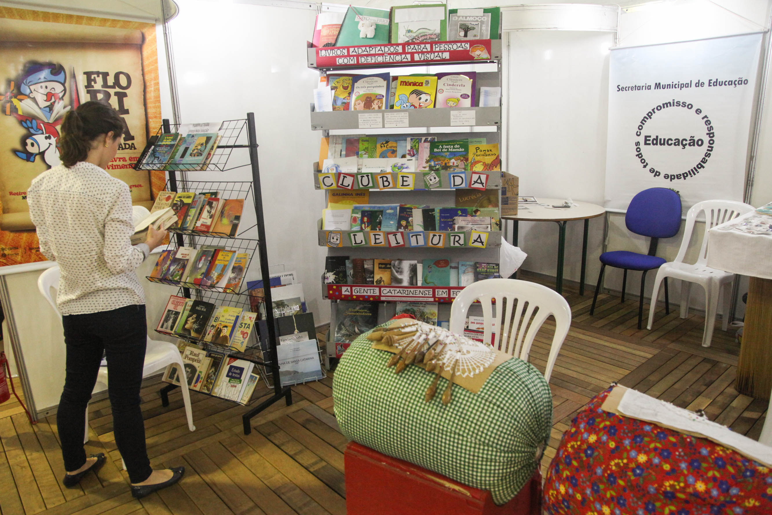 10ª Feira Catarinense do Livro.