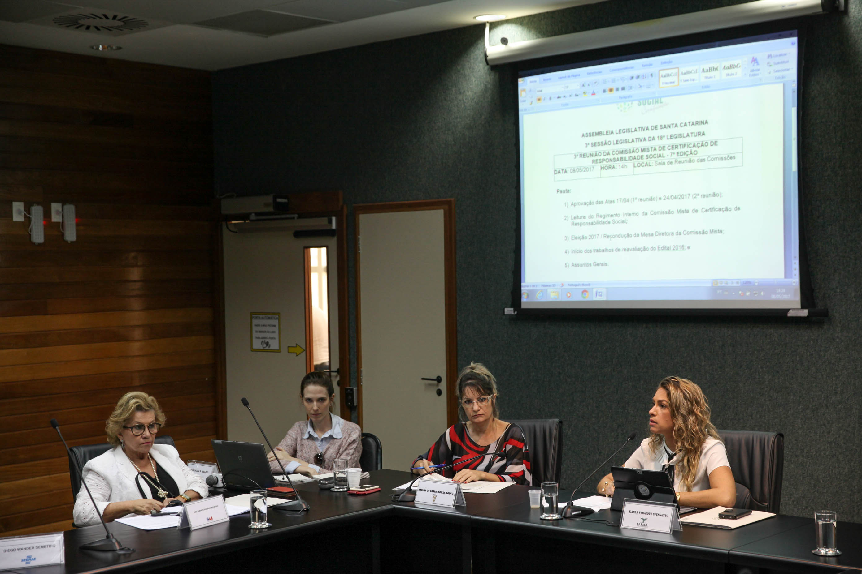 Reunião da Comissão Mista de Certificação de Responsabilidade Social