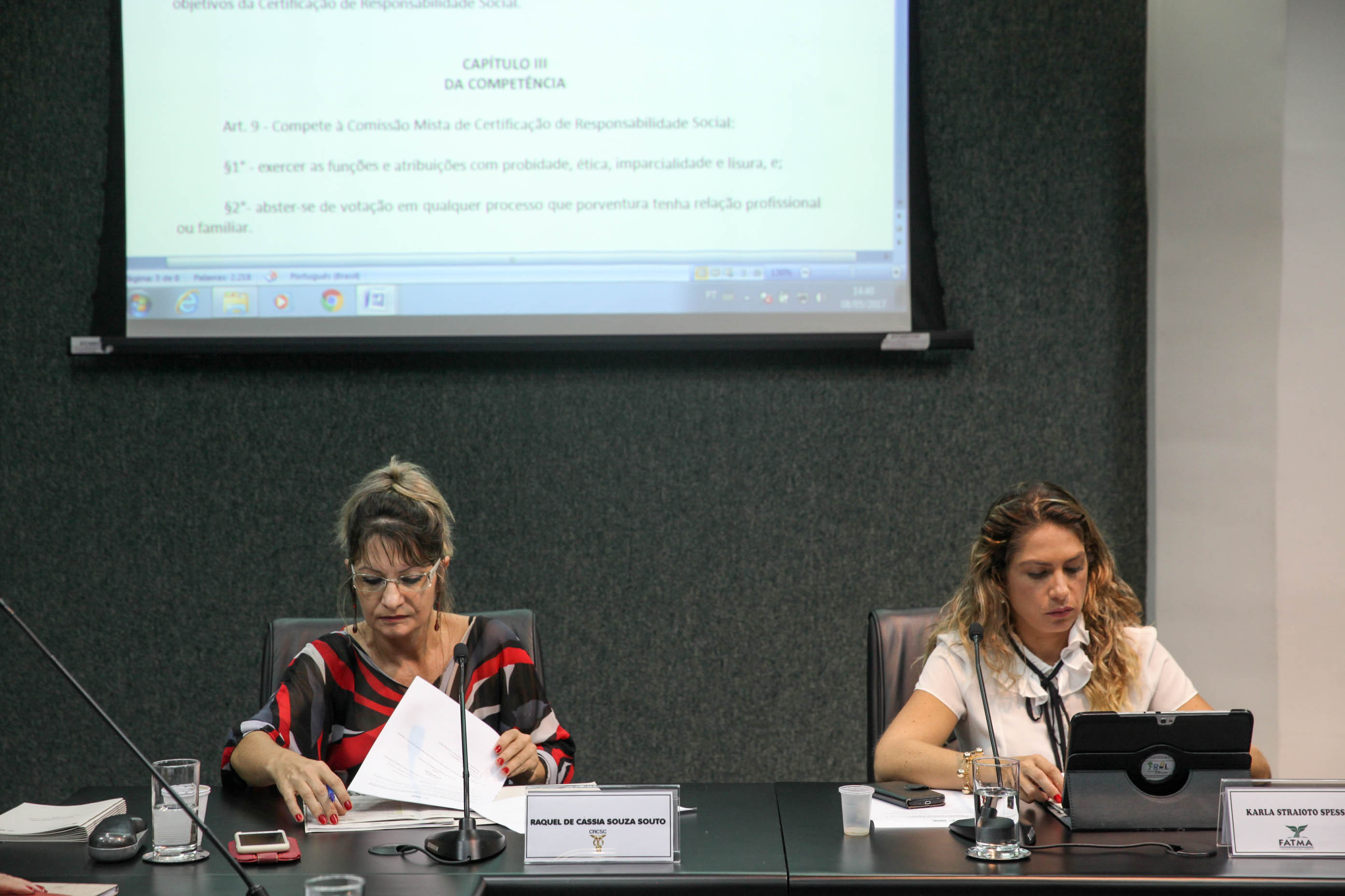Reunião da Comissão Mista de Certificação de Responsabilidade Social