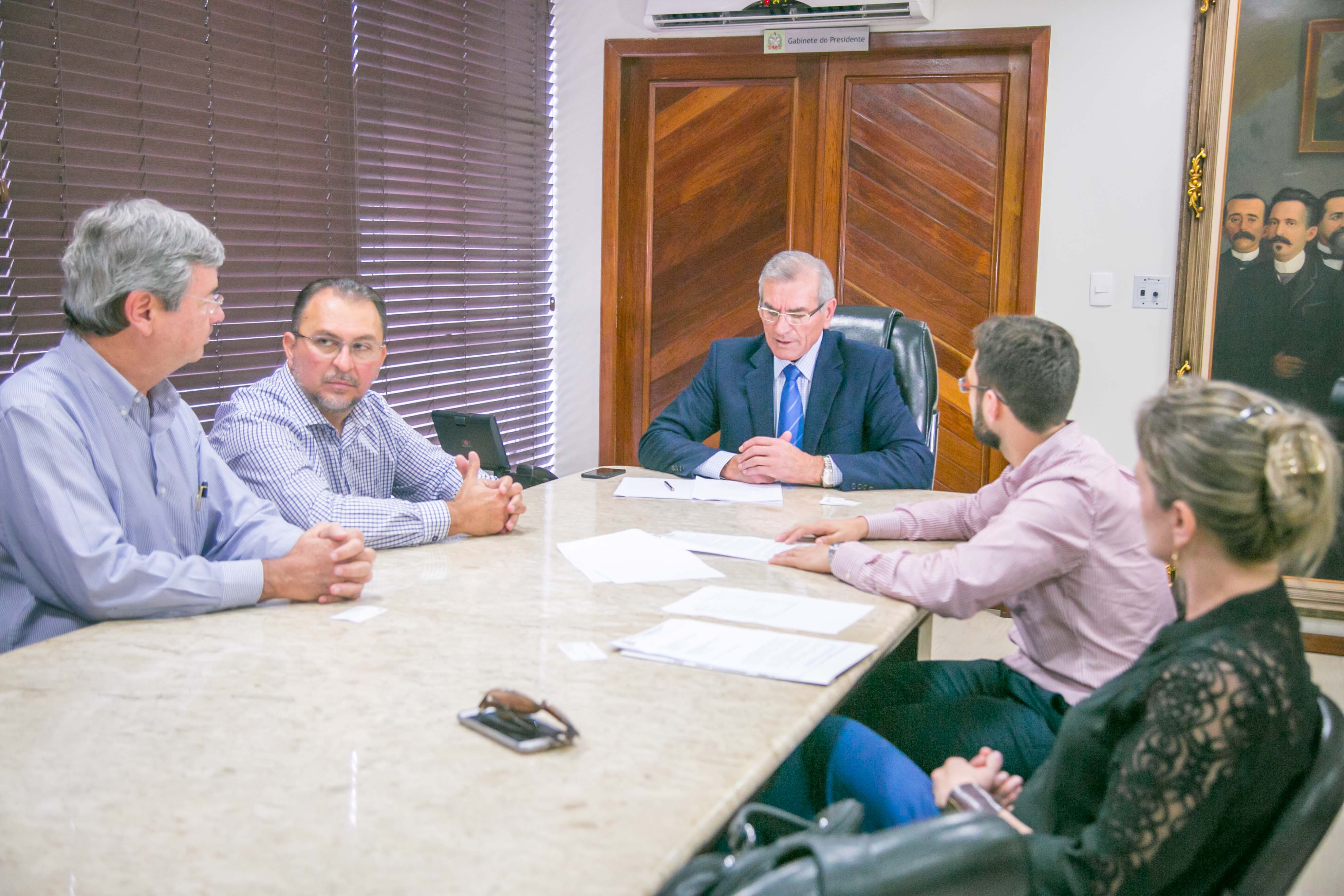Presidente se reune com representantes do Porto de São Francisco do Sul