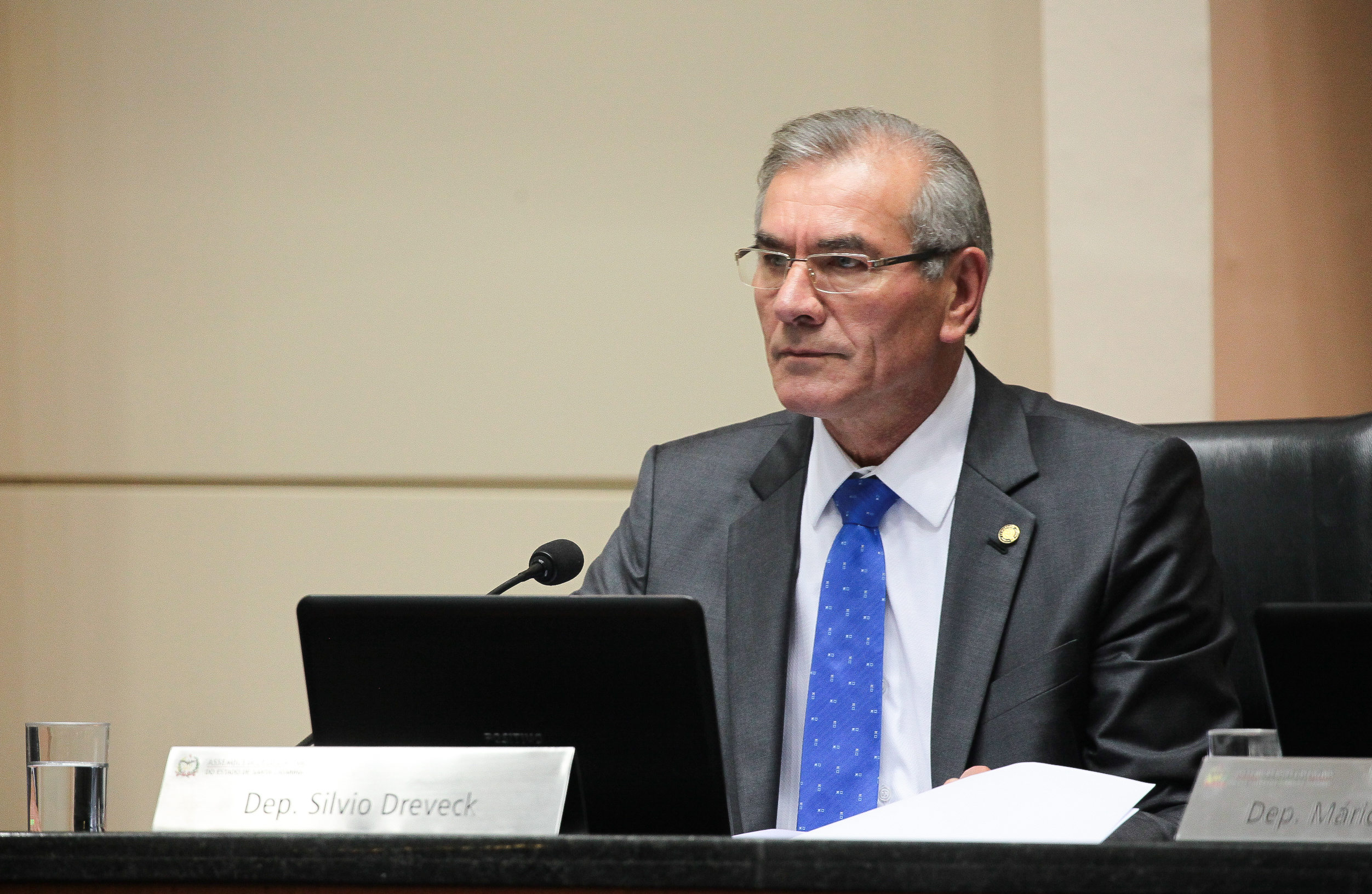 Presidente da Assembleia Deputado Silvio Dreveck (PP)