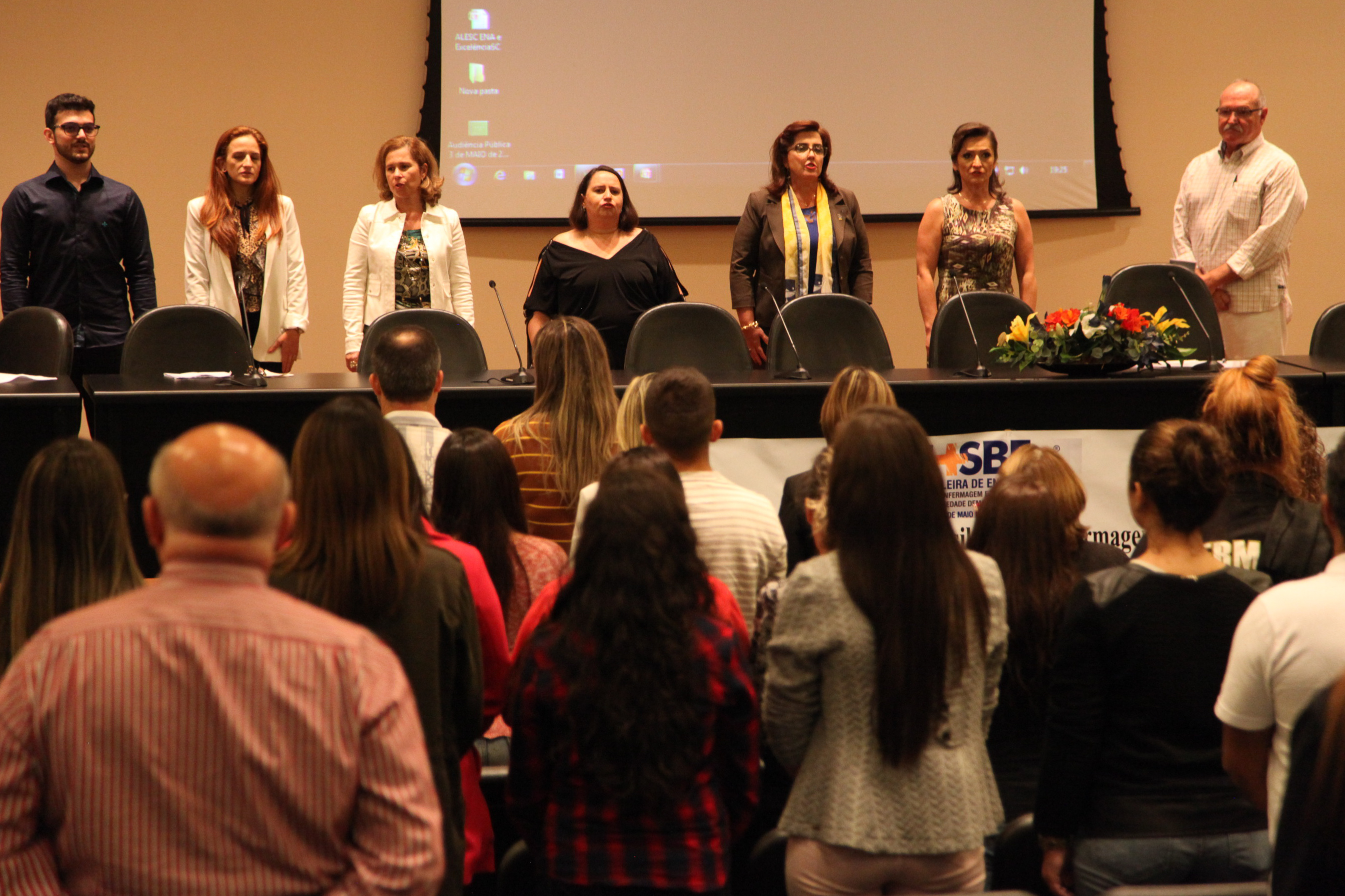 Abertura da 78ª Semana Brasileira de Enfermagem.