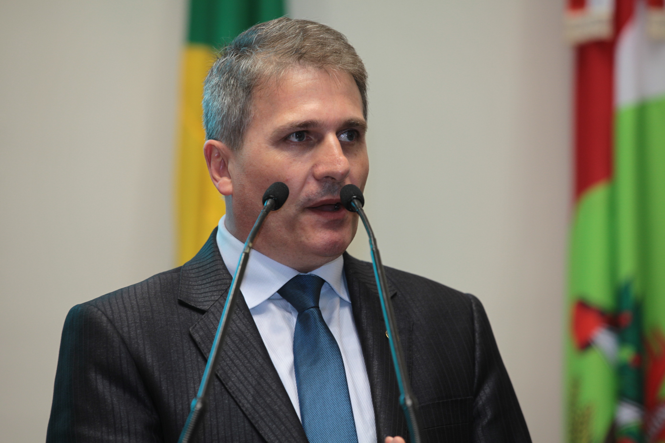 Deputado Altair Silva (PP)  - Sessão Ordinária da Assembleia Legislativa do Estado de Santa Catarina. Foto: Solon Soares.