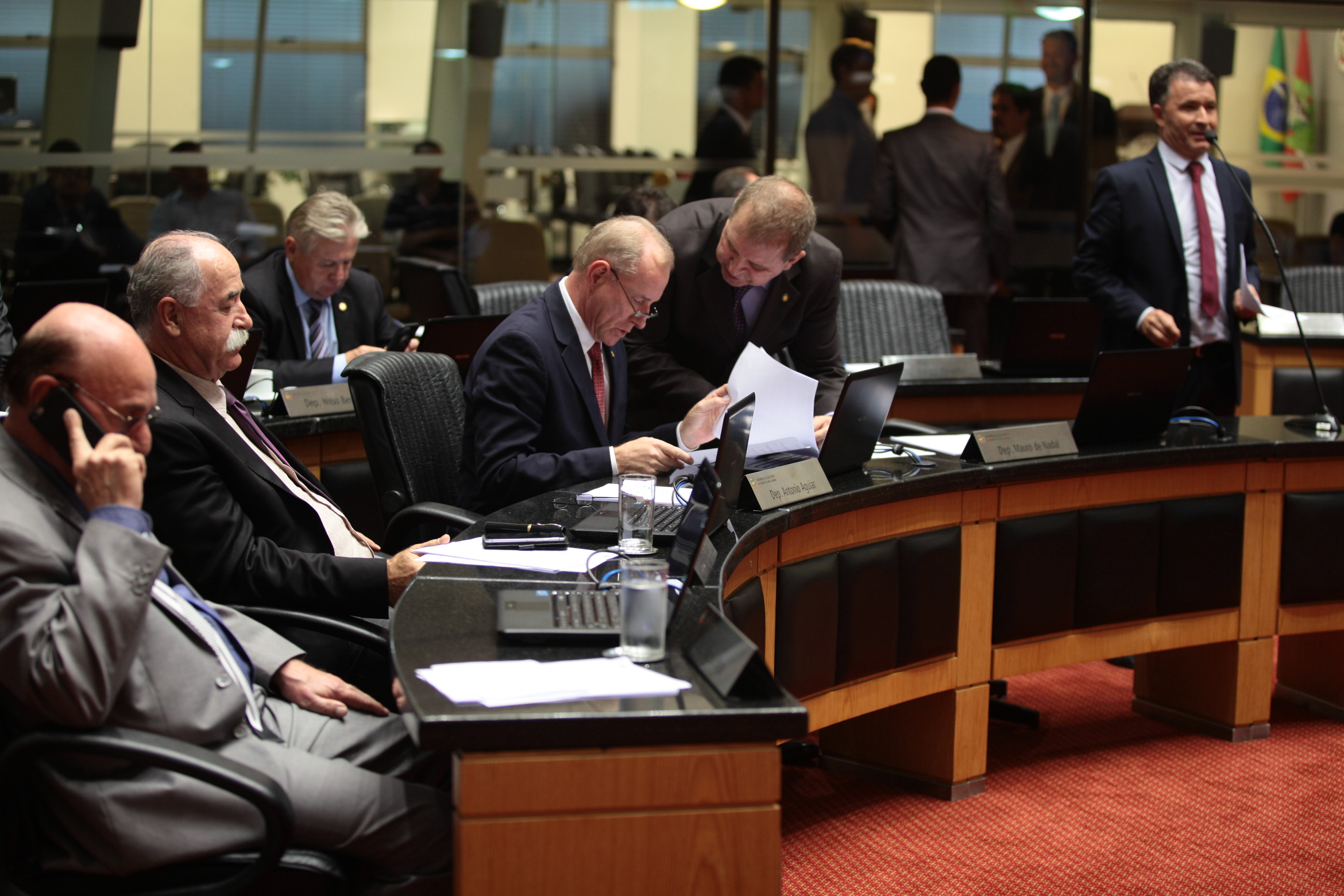Sessão Ordinária da Assembleia Legislativa do Estado de Santa Catarina. Foto: Miriam Zomer.