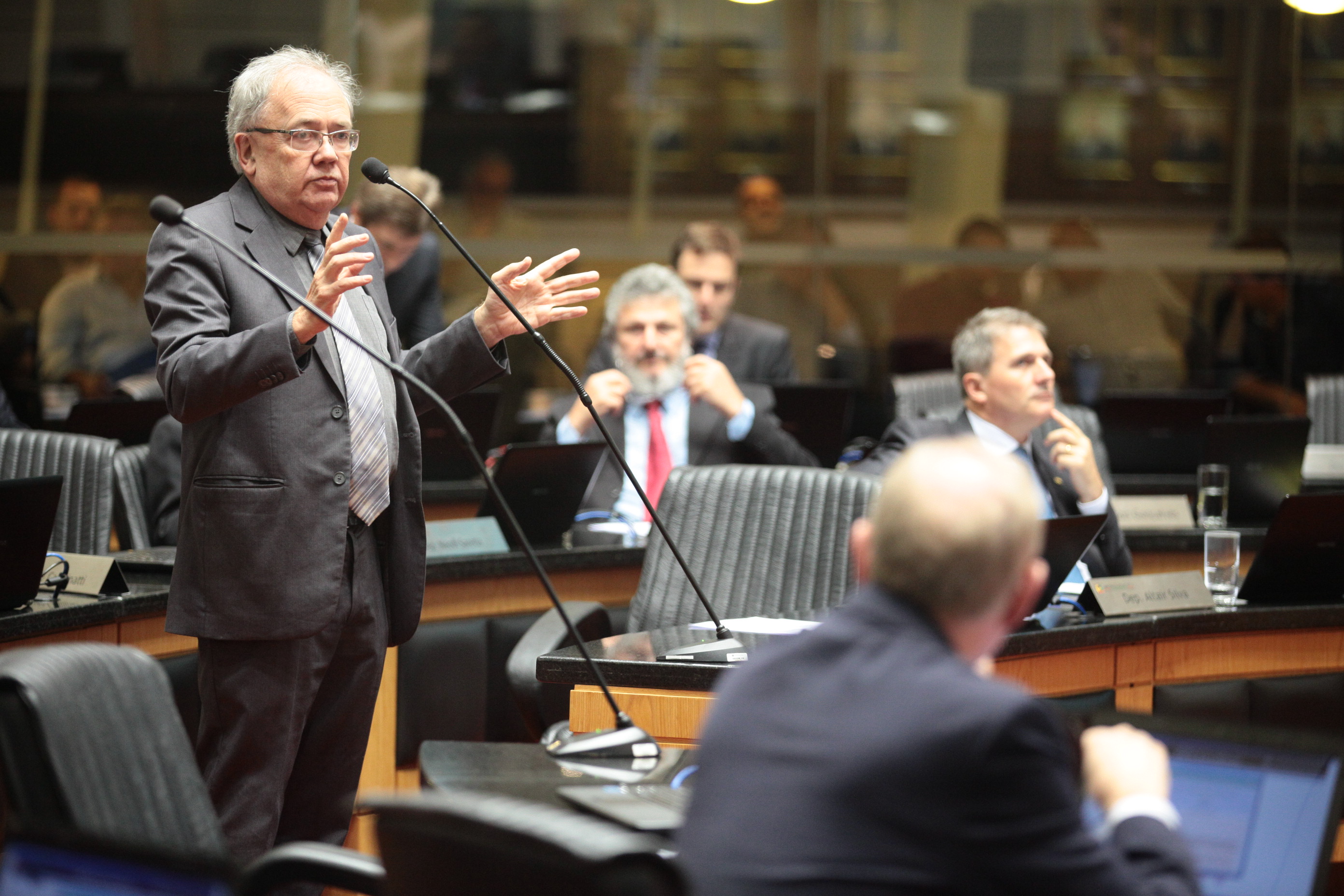 Sessão Ordinária da Assembleia Legislativa do Estado de Santa Catarina. Foto: Miriam Zomer.