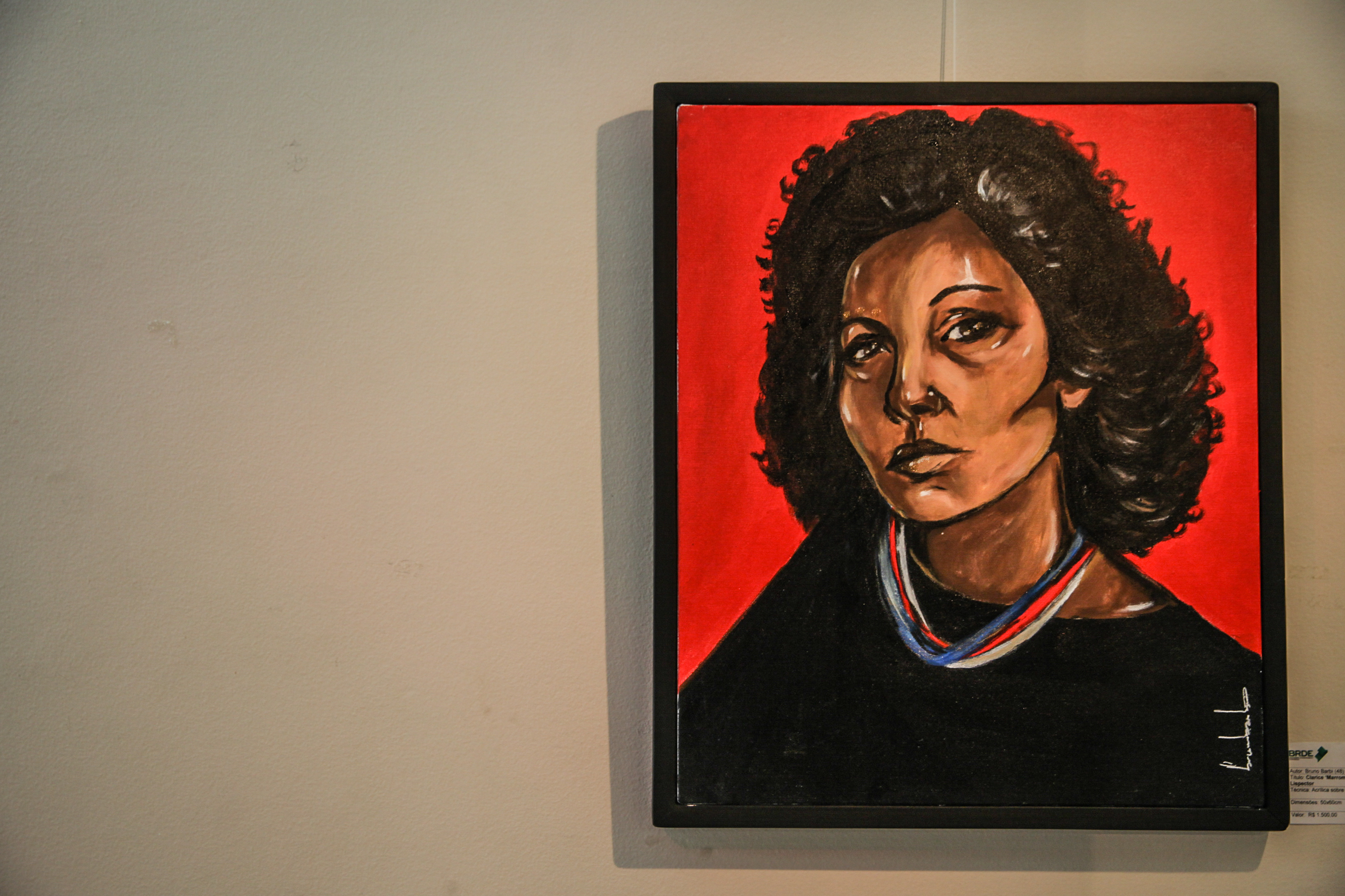 Exposição REVIDA no espaço BRDE.