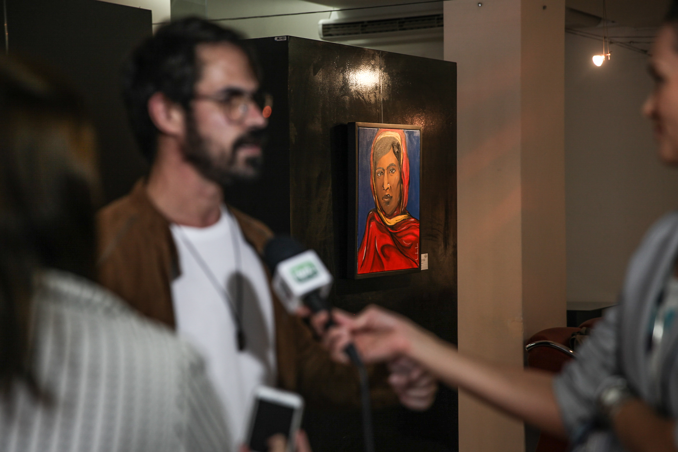 Exposição REVIDA no espaço BRDE.