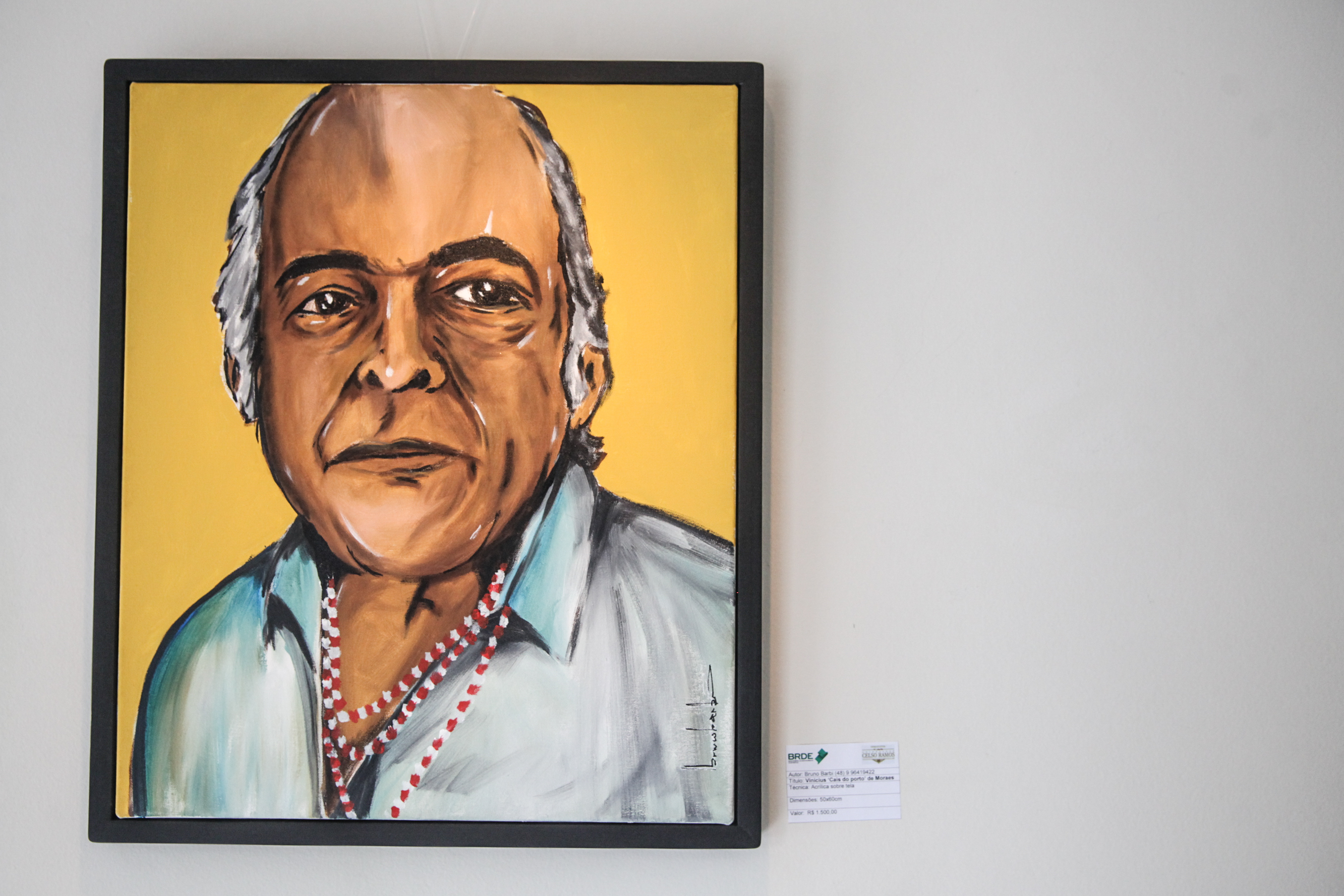 Exposição REVIDA no espaço BRDE.