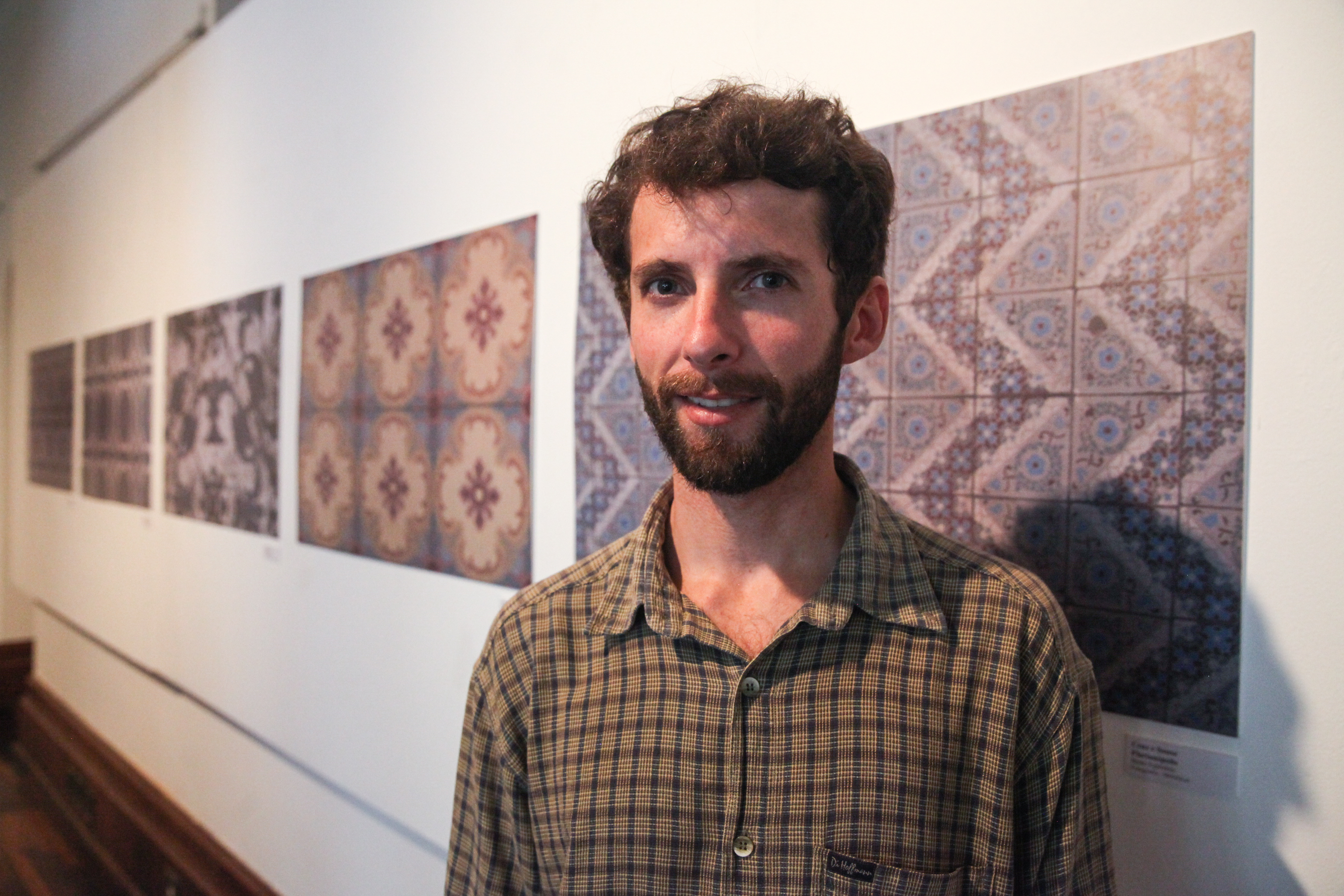 Fotógrafo Bruno Espíndola. Exposição Fotográfica Ladrilhos de Santa Catarina.