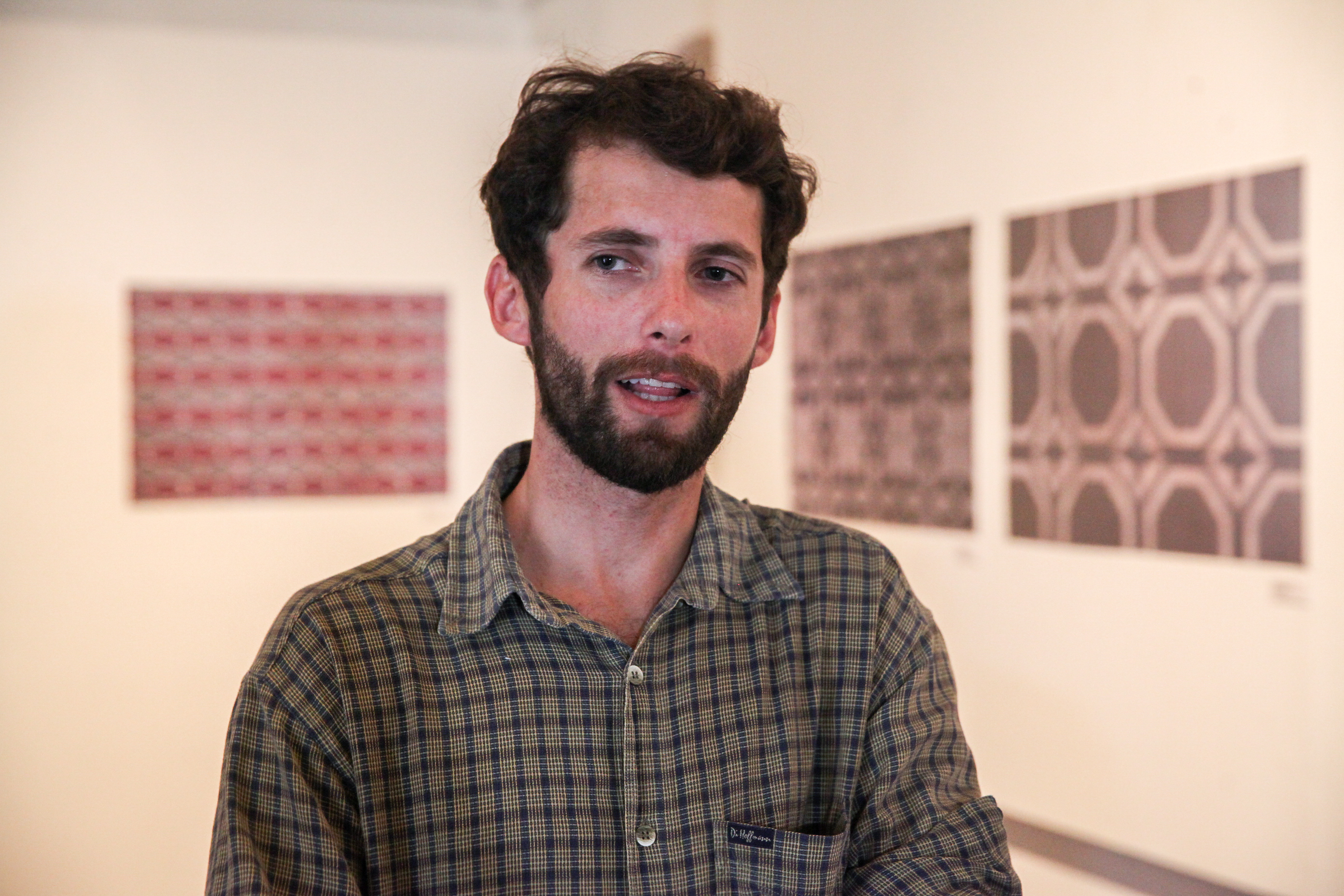 Fotógrafo Bruno Espíndola. Exposição Fotográfica Ladrilhos de Santa Catarina.