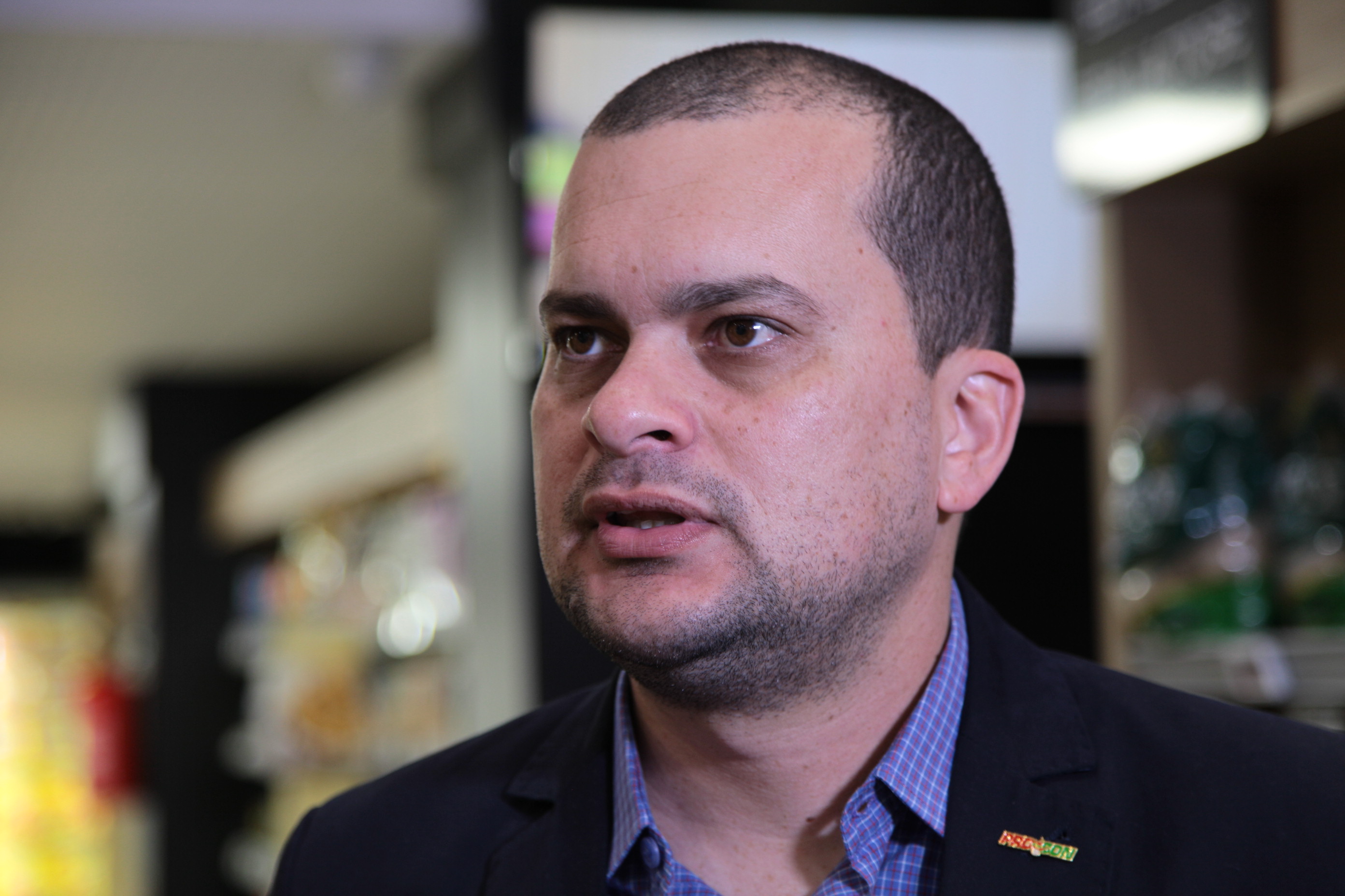 Michael da Silva (PROCON). Campanha de Olho na Validade. Foto: Solon Soares / Agência AL